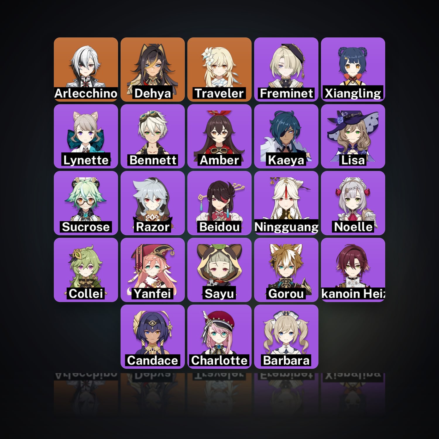 Genshin Impact | AR 50 | 23 Chars | 2× 5★ — HabibiAccounts
