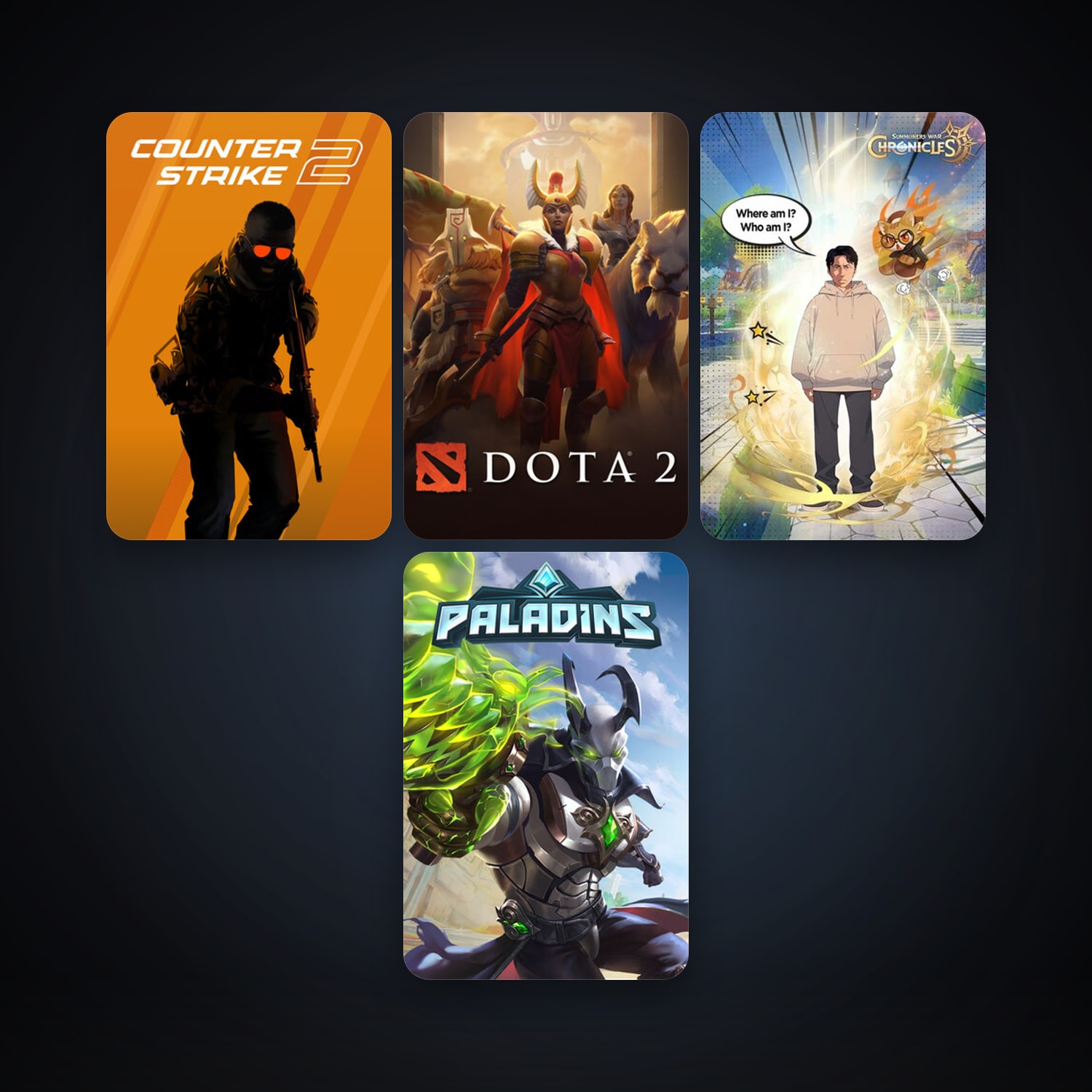 Steam account: Dota 2 + CS2 Prime, 4 games, clean — level 7 — HabibiAccounts