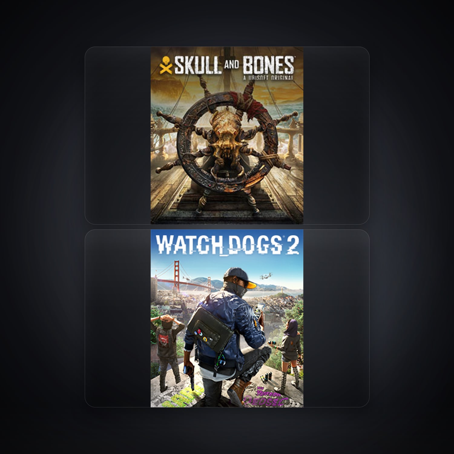Ubisoft Skull and Bones + WATCH_DOGS 2 — MX — HabibiAccounts