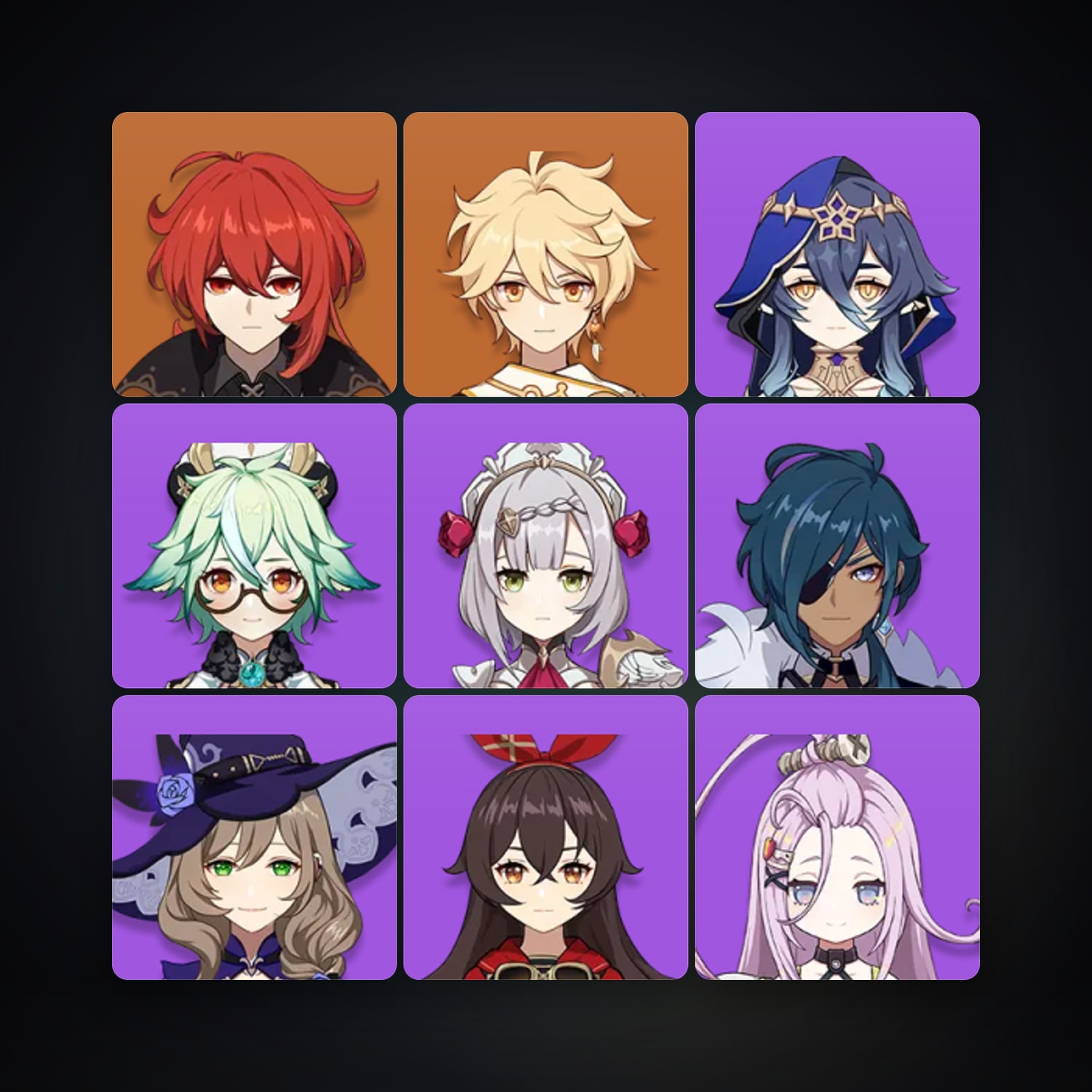 Genshin Impact | AR 13 | 9 Chars | 1× 5★ — Genshin / miHoYo Account — HabibiAccounts