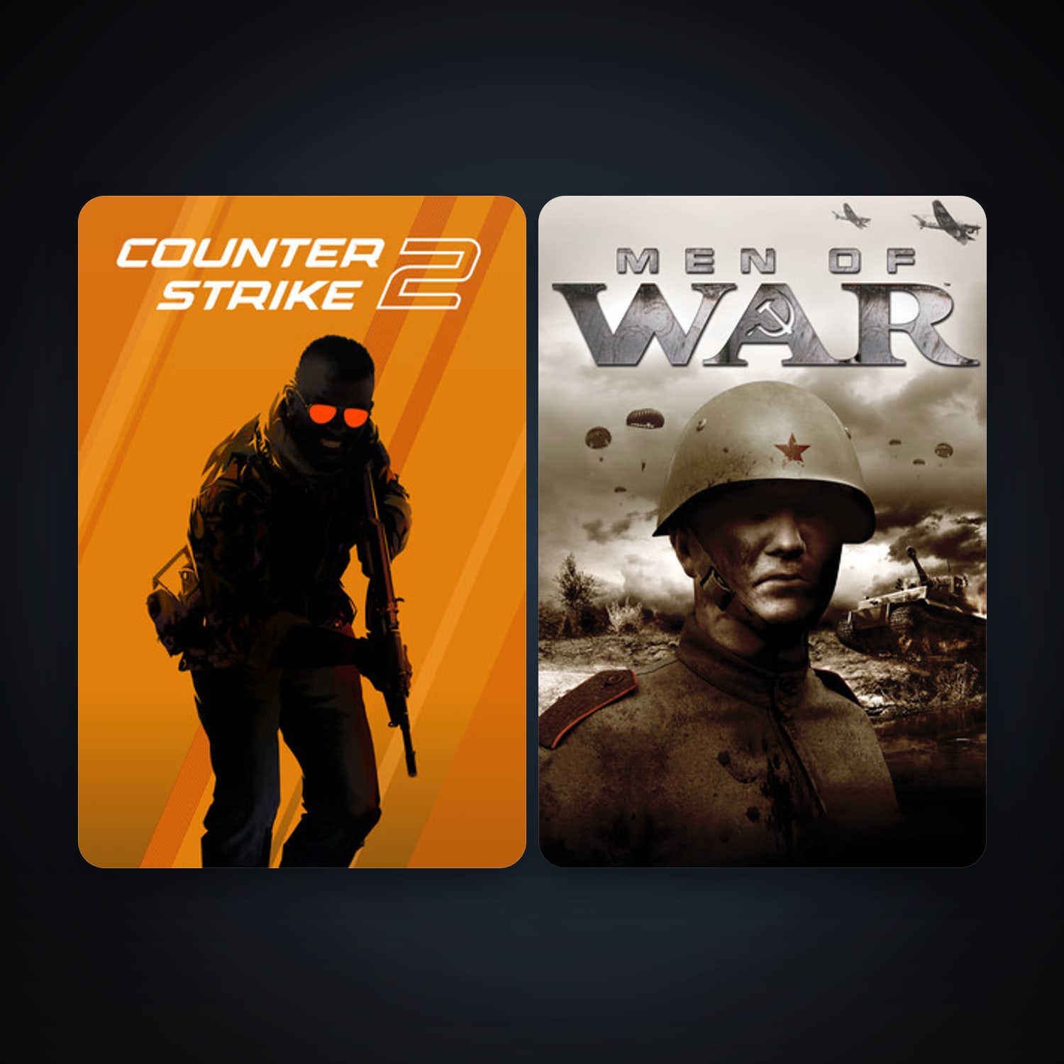 CS2 Prime + Men of War, 6 games, clean — HabibiAccounts