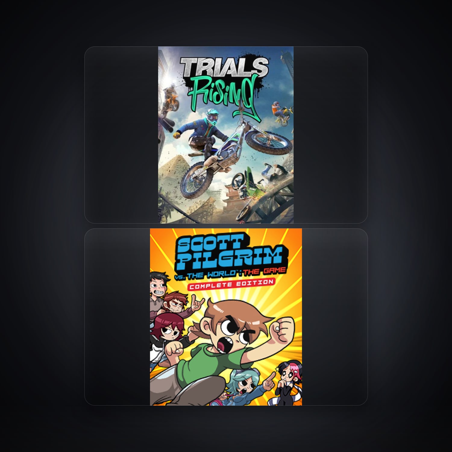 حساب يوبيسوفت فيه Trials Rising وScott Pilgrim vs the World: The Game، ES — HabibiAccounts