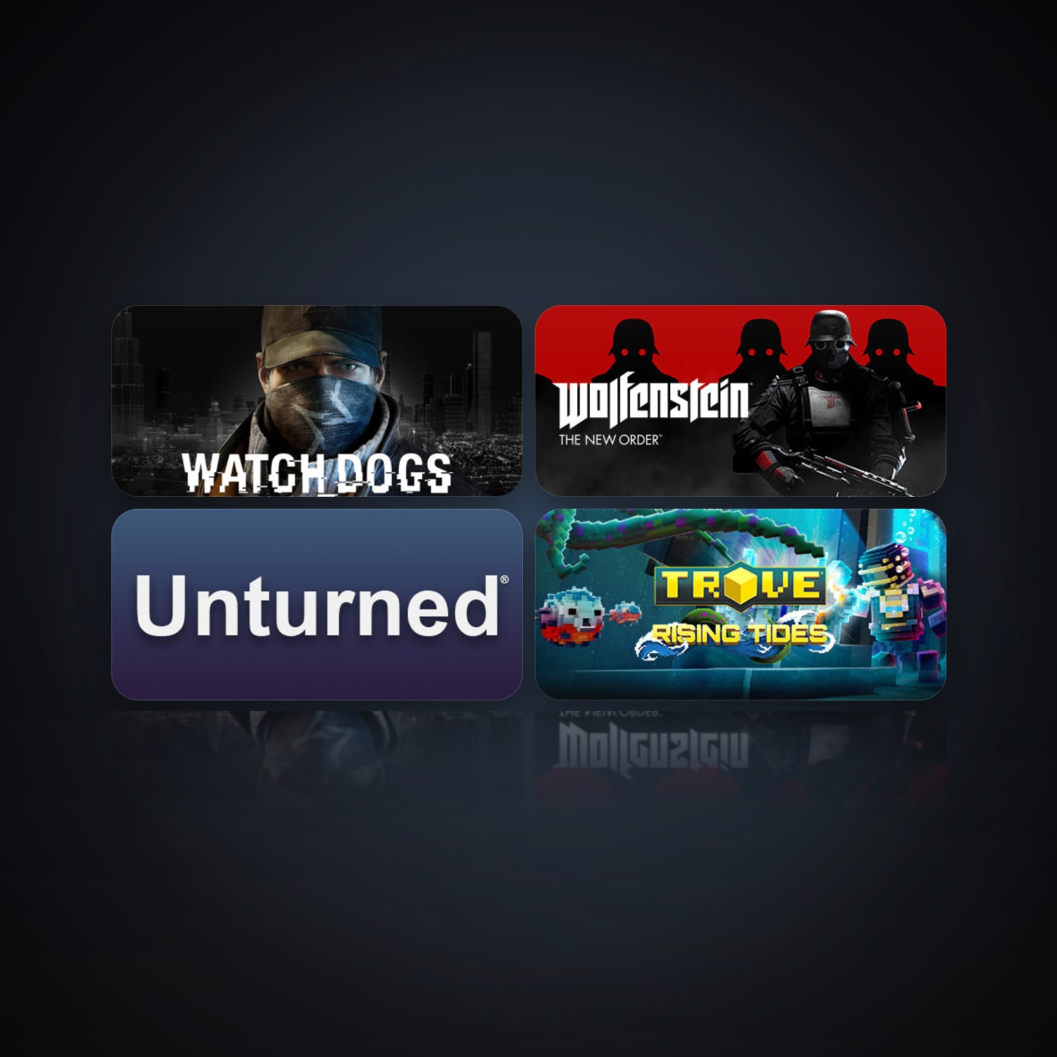 Watch_Dogs & Wolfenstein: The New Order | Clean — HabibiAccounts