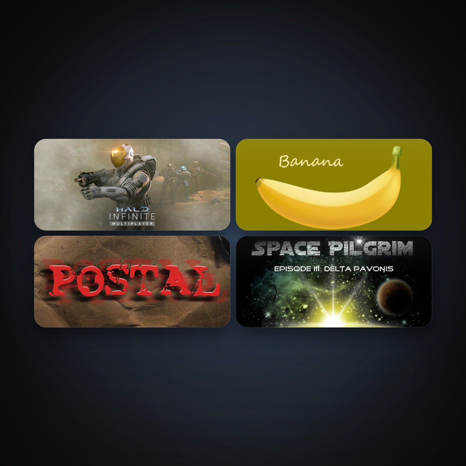 POSTAL + Space Pilgrim Episode III: Delta Pavonis, 14 games, clean — HabibiAccounts