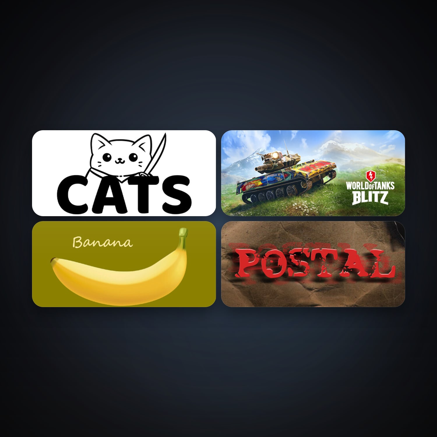Cats & World of Tanks Blitz | 14 Games | Clean — HabibiAccounts