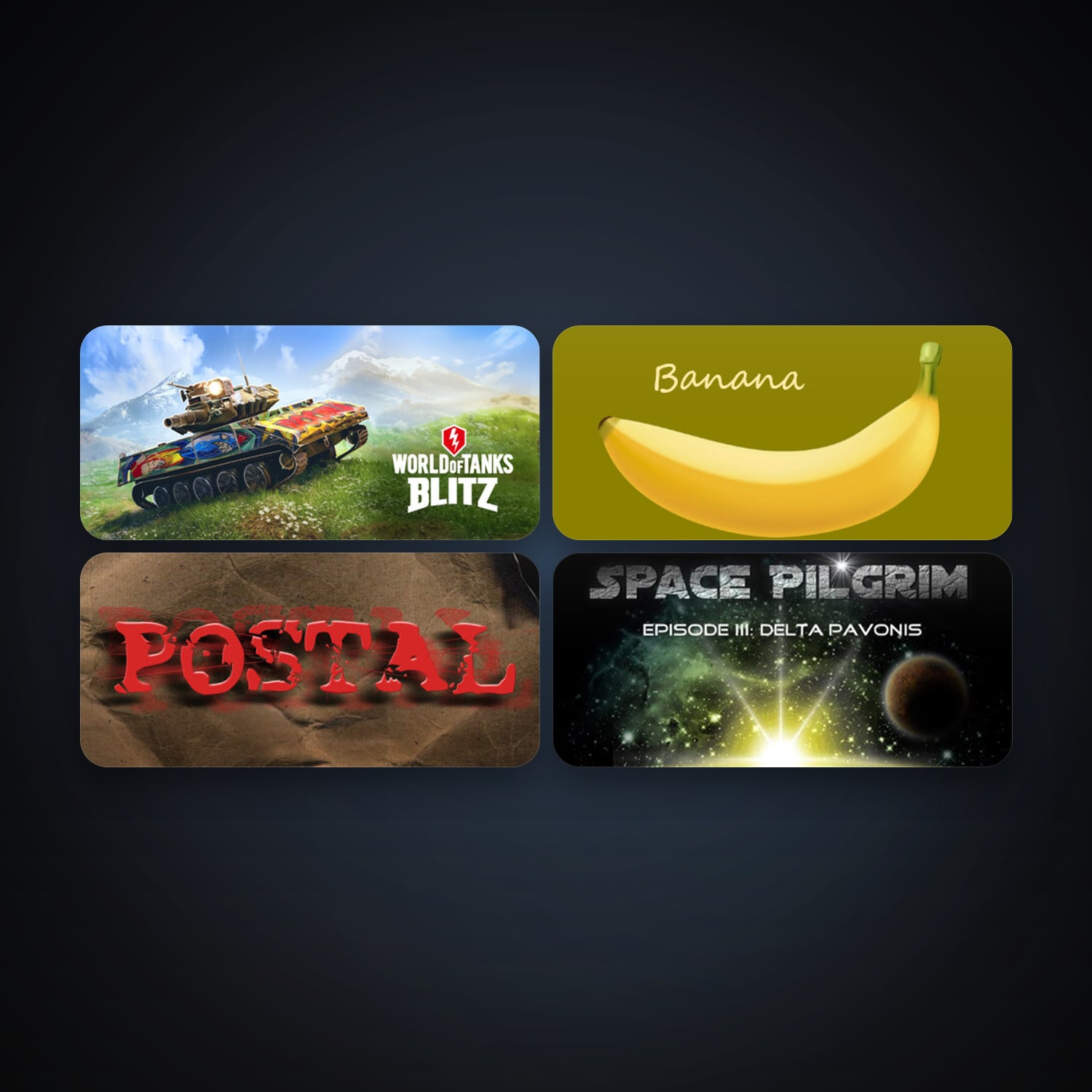 POSTAL + Space Pilgrim Episode III: Delta Pavonis, 13 games, clean — HabibiAccounts