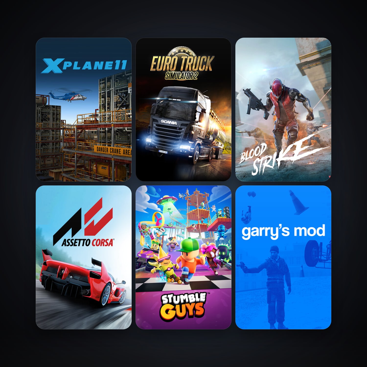 Garry's Mod + RaceRoom Racing Experience, 21 games, clean — HabibiAccounts
