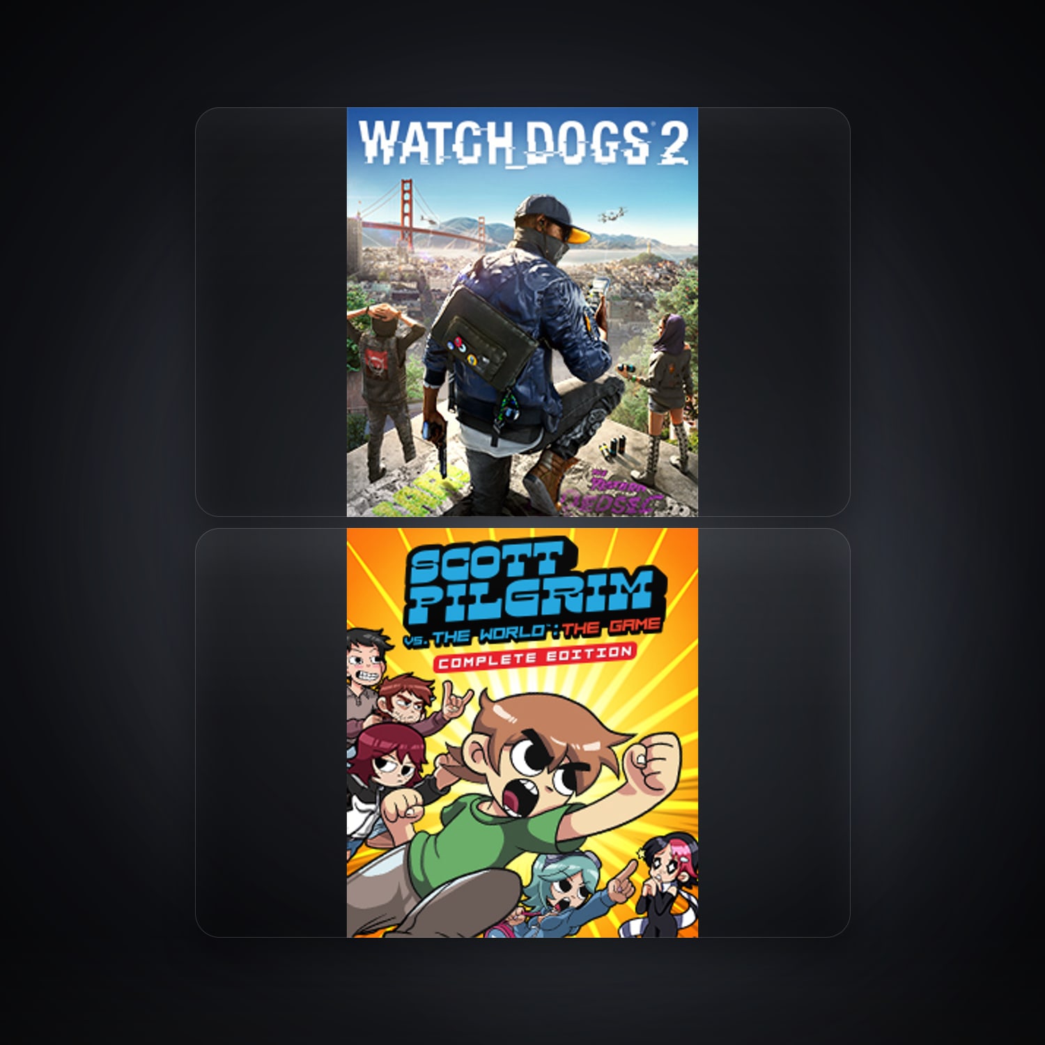 حساب يوبيسوفت فيه WATCH_DOGS 2 وScott Pilgrim vs the World: The Game، GB — HabibiAccounts