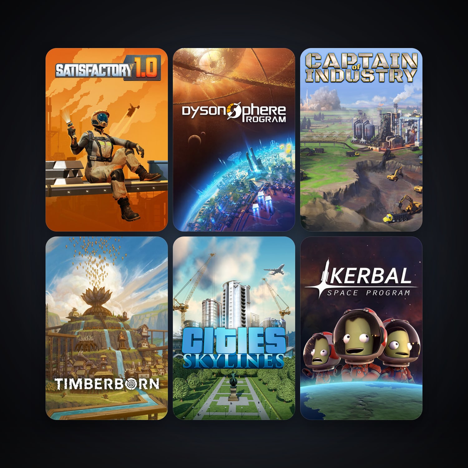 Kerbal Space Program + Cities: Skylines, 8 games, clean — HabibiAccounts