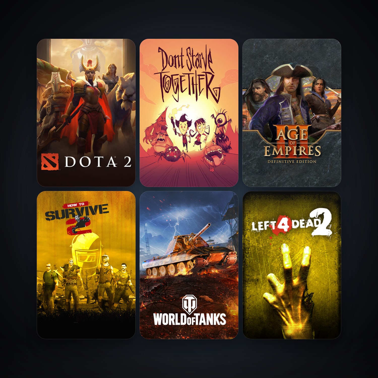 Left 4 Dead 2 + Dota 2, 18 games, clean — HabibiAccounts