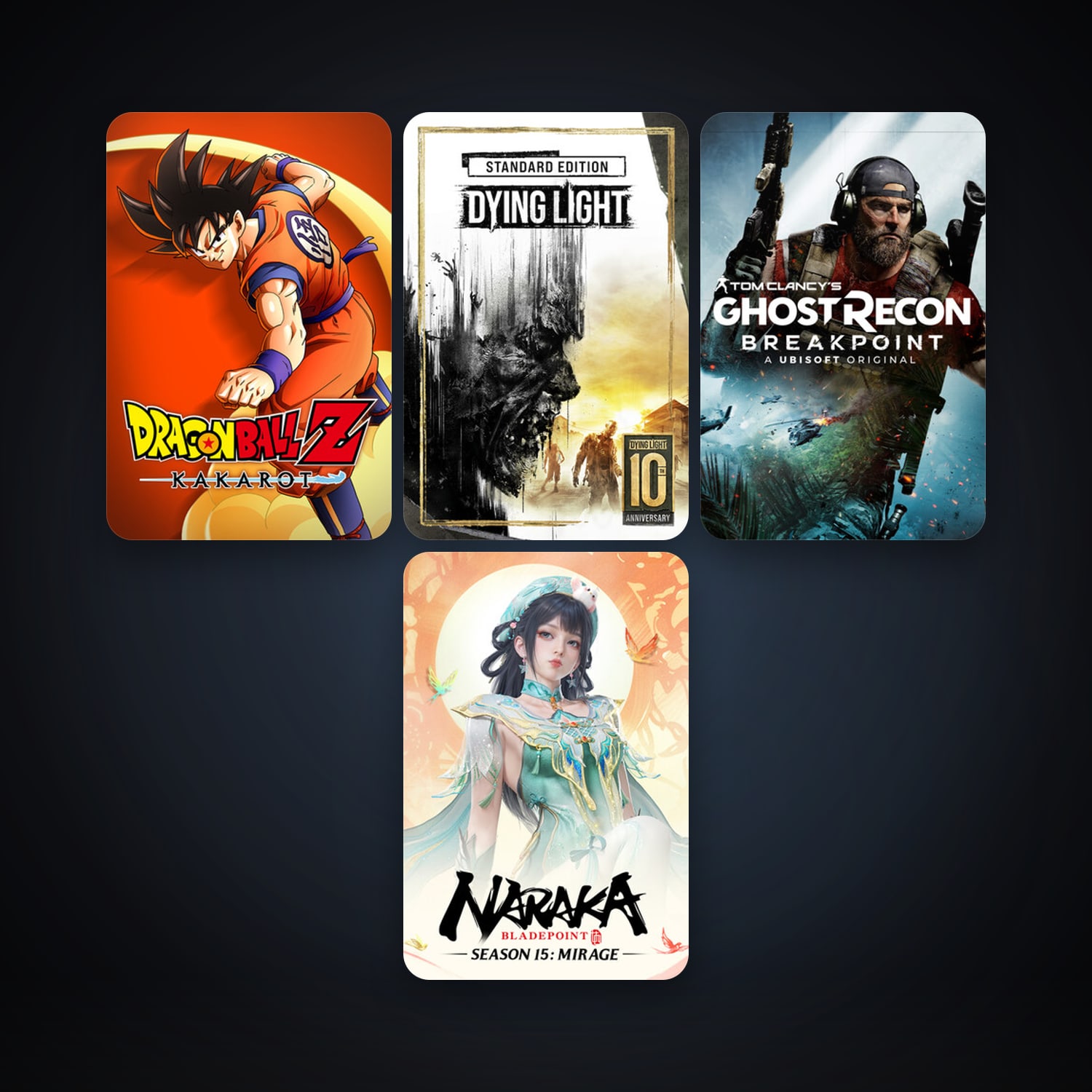 Dying Light + theHunter: Call of the Wild, 9 games, clean — HabibiAccounts
