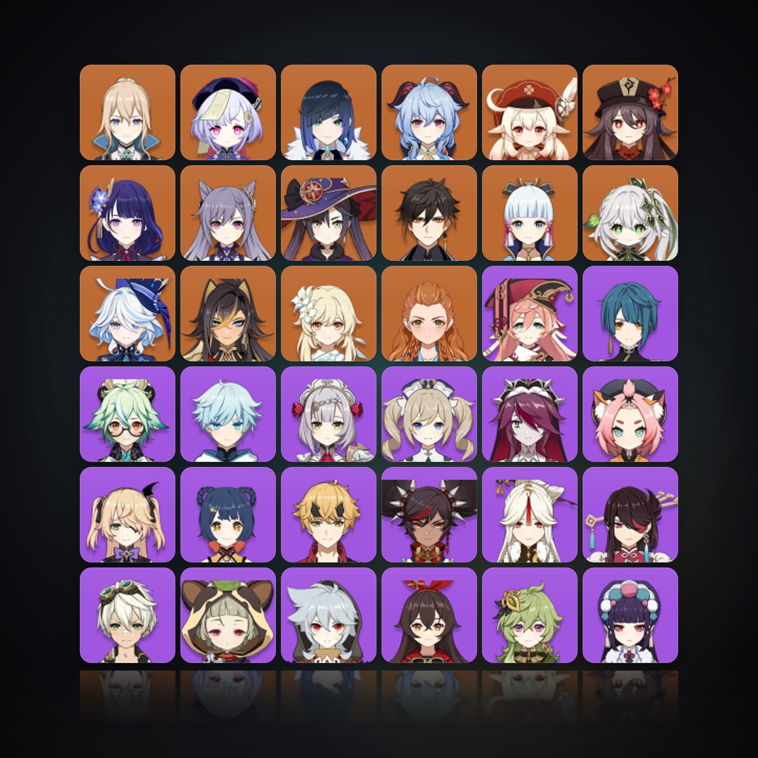 Genshin Impact | AR 58 | 43 Chars | 14× 5★ — HabibiAccounts