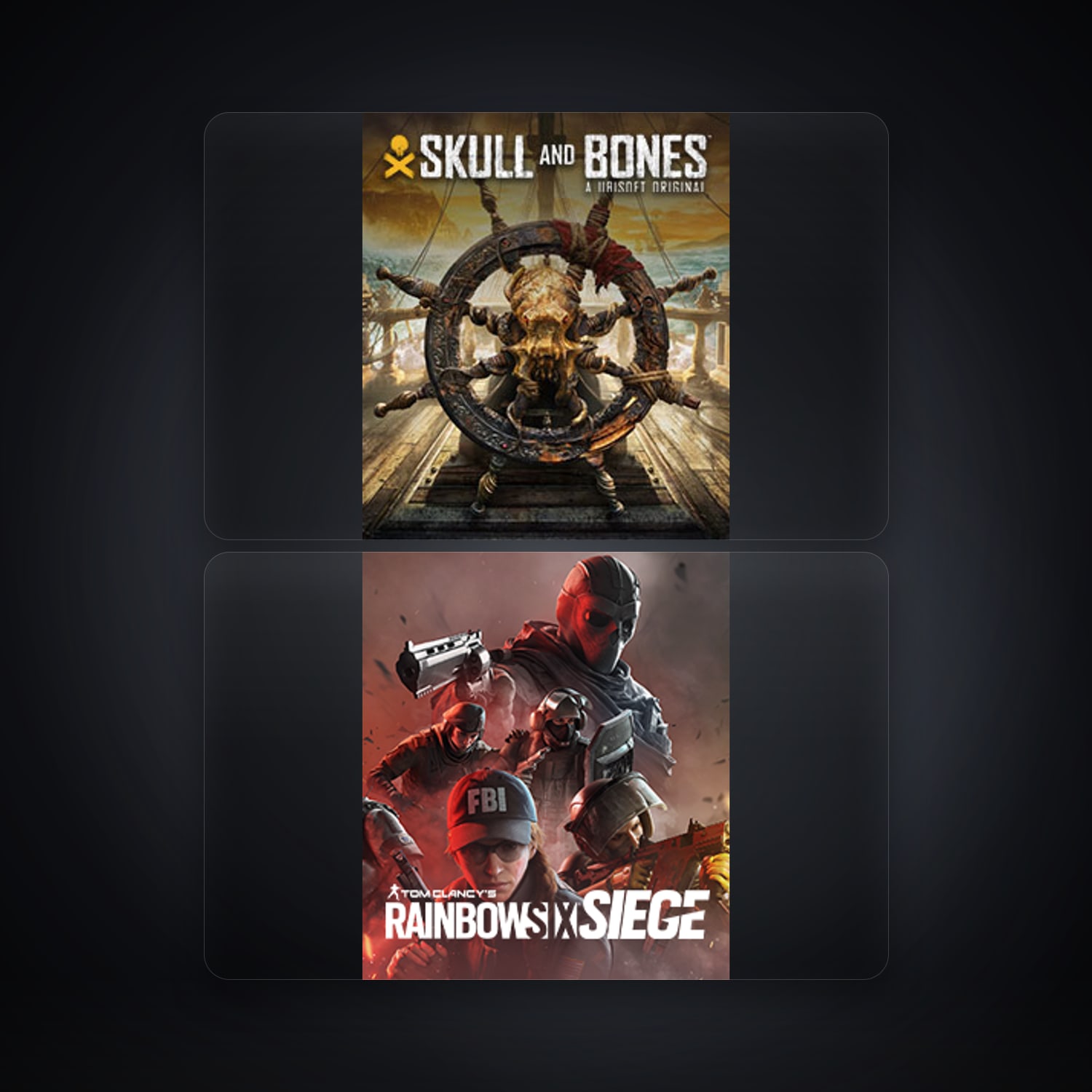 Ubisoft Skull and Bones + Tom Clancy's Rainbow Six Siege (Steam) — SK — HabibiAccounts