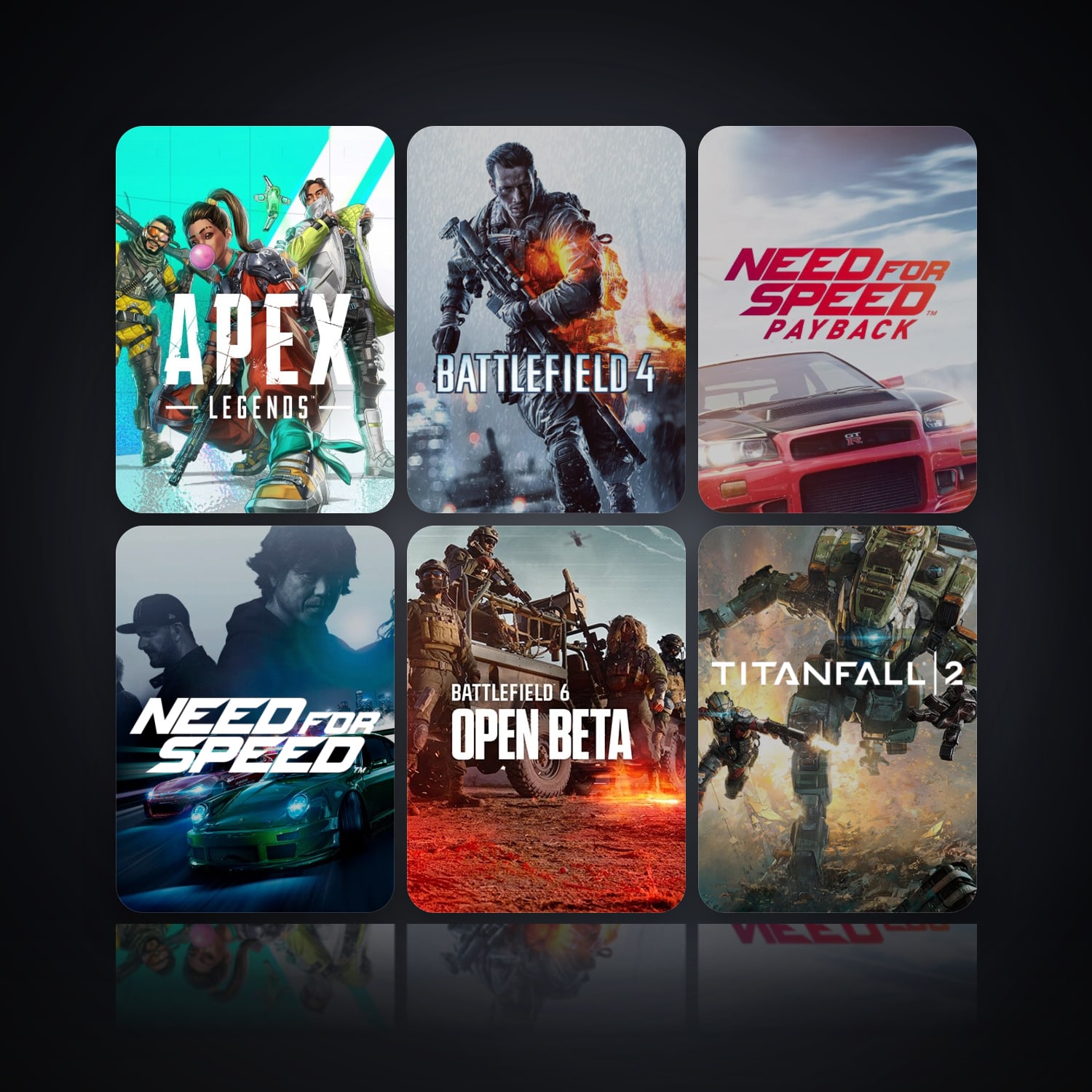 Apex Legends & Battlefield 4 | 6 Games | Apex Lvl 3 — HabibiAccounts