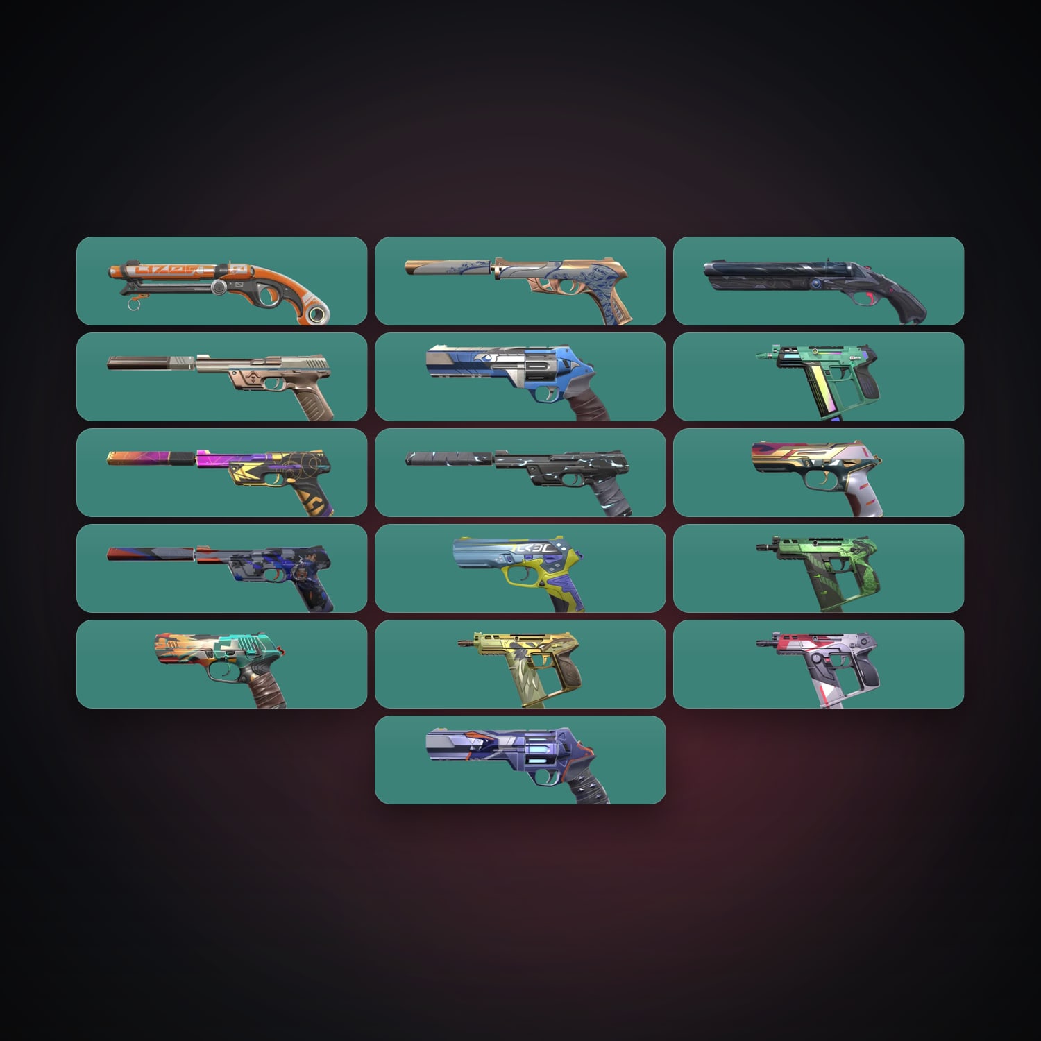 AP Silver 3 locker — 17 skins, lvl 248 — HabibiAccounts