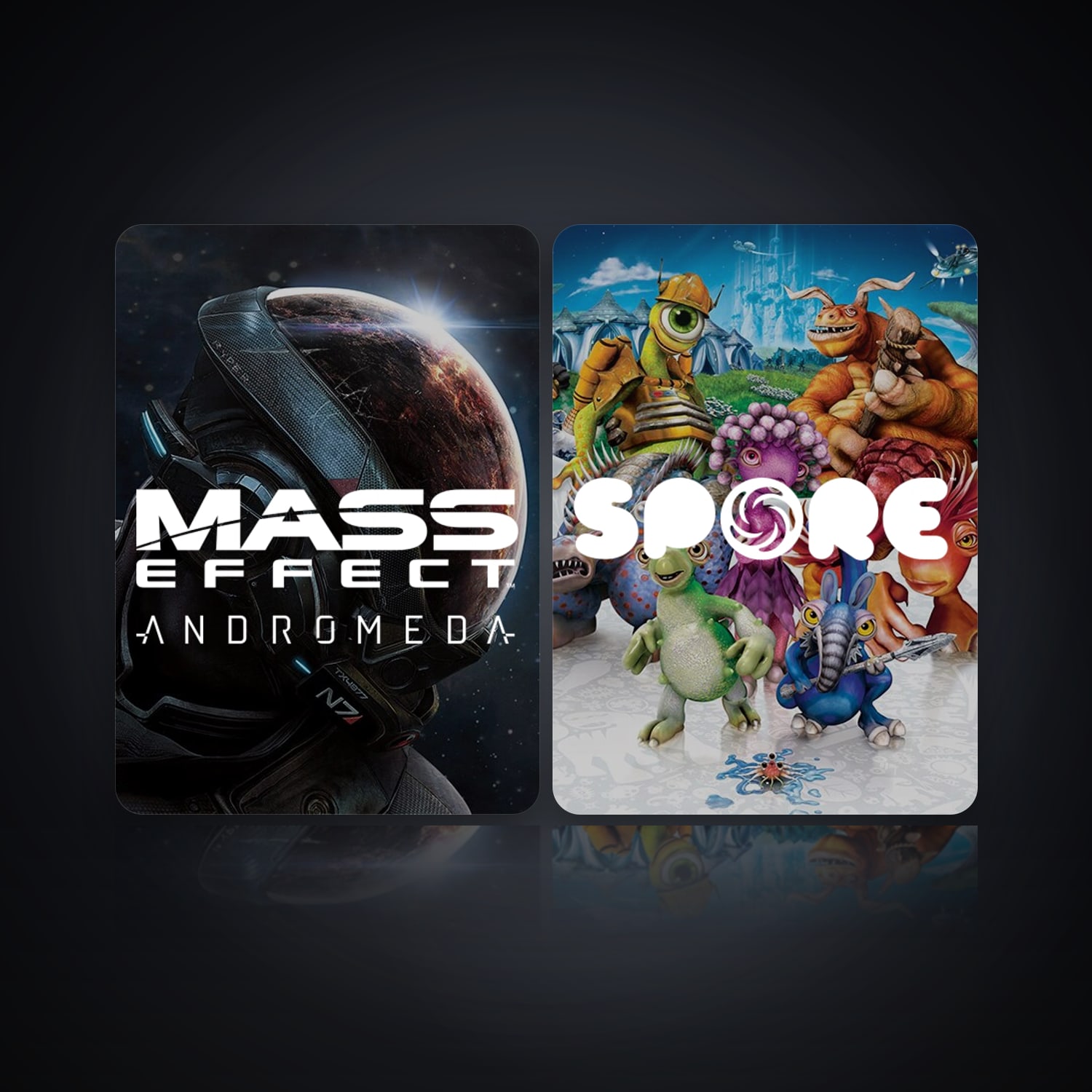 Mass Effect: Andromeda & SPORE | 2 Games — HabibiAccounts