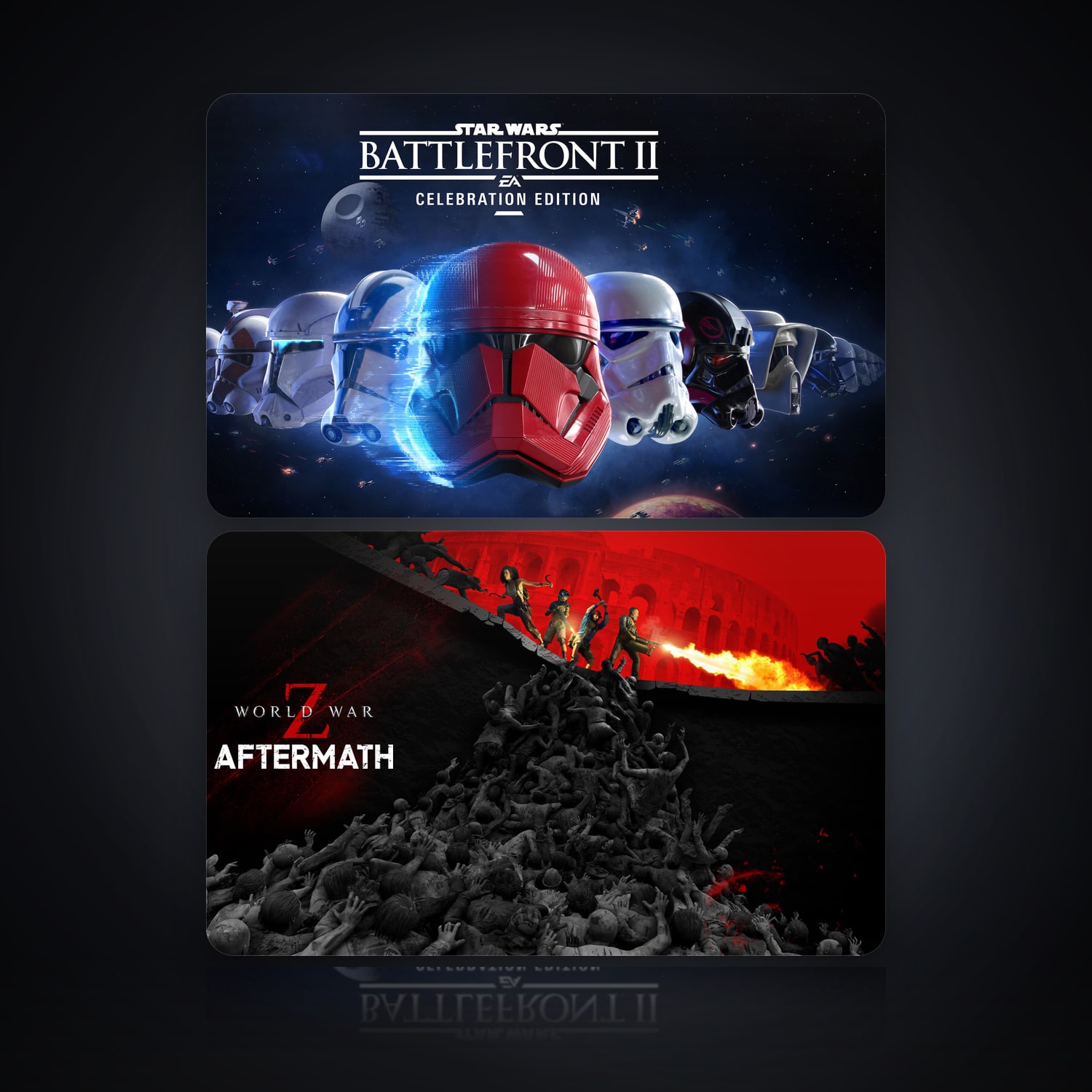 STAR WARS Battlefront II: Celebration Edition & World War Z | 2 Games — HabibiAccounts