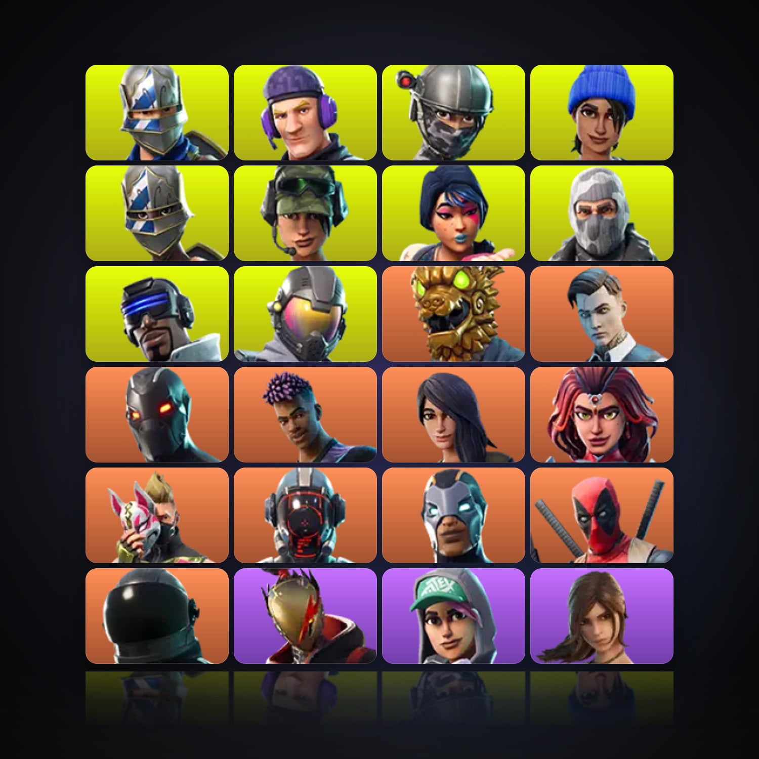 Fortnite | 82 Skins | 600 V-Bucks | Level 823 | 131 Wins — HabibiAccounts