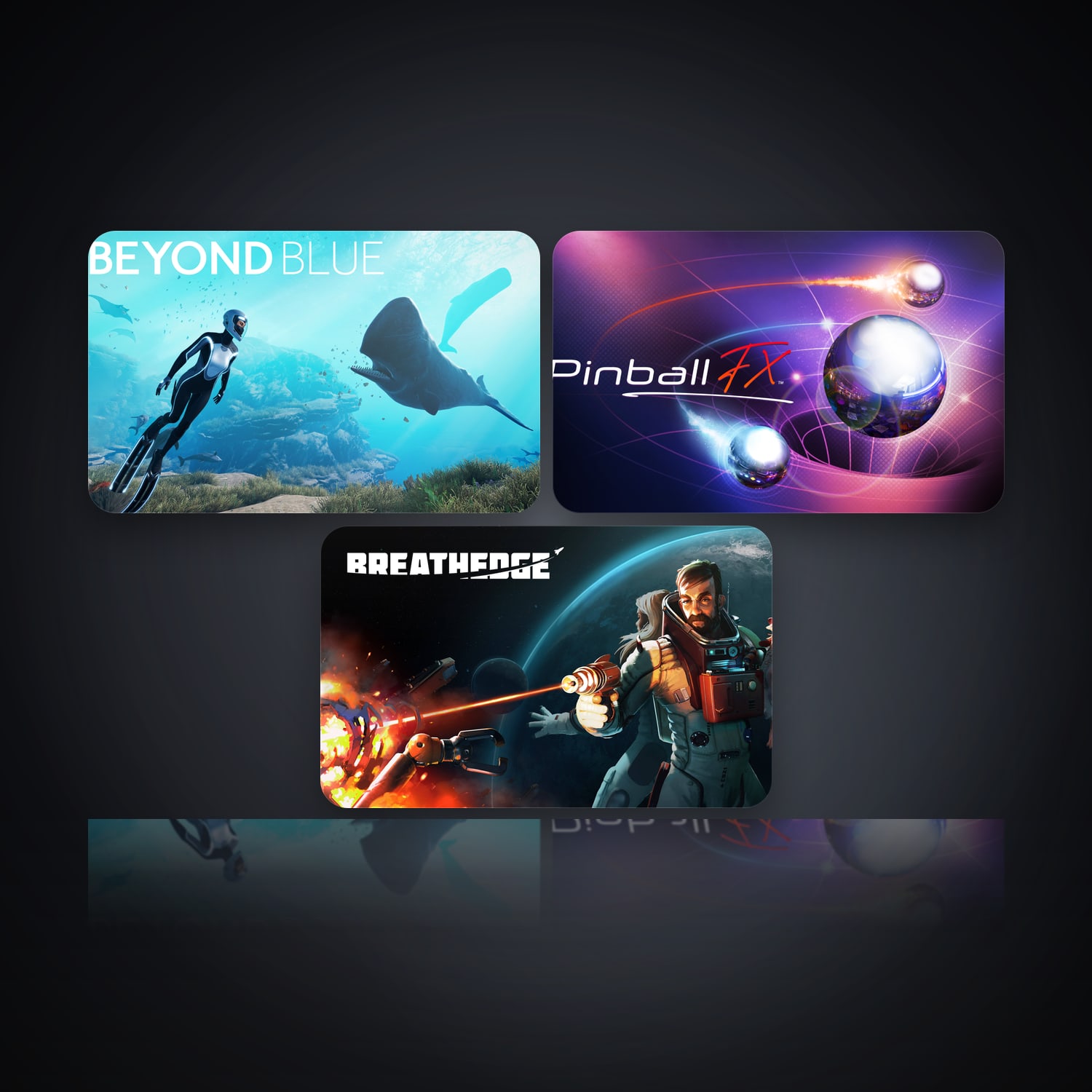 Beyond Blue & Pinball FX | 3 Games — HabibiAccounts