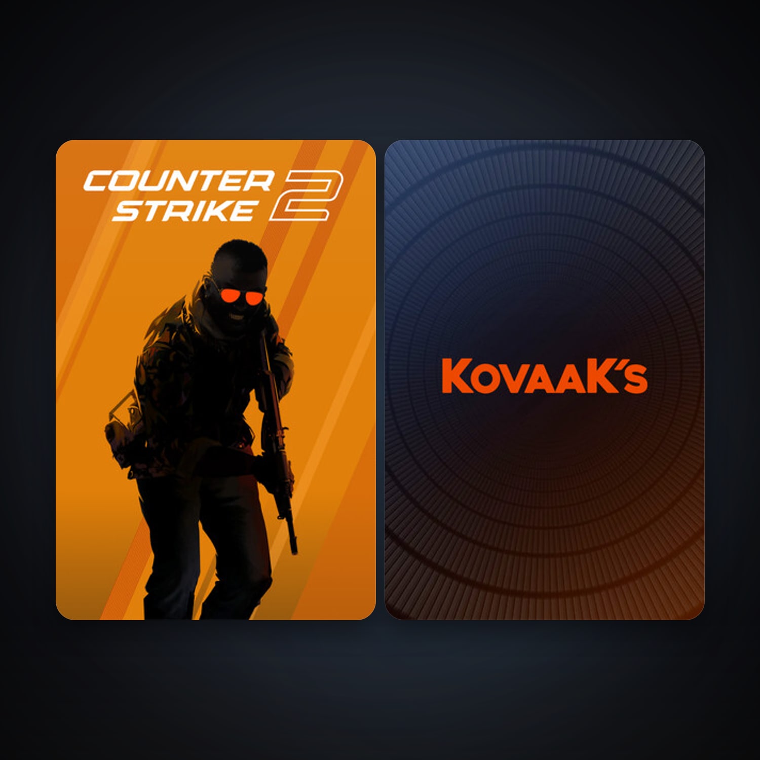 CS2 Prime + KovaaK's FPS Aim Trainer, 4 games, clean — HabibiAccounts