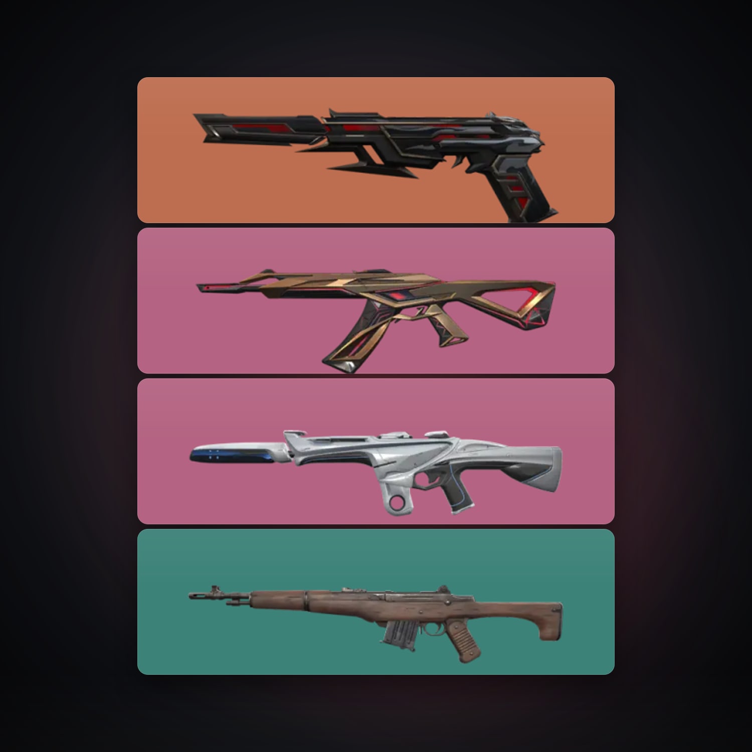 EU Iron 2 locker — 4 skins, lvl 33 — HabibiAccounts