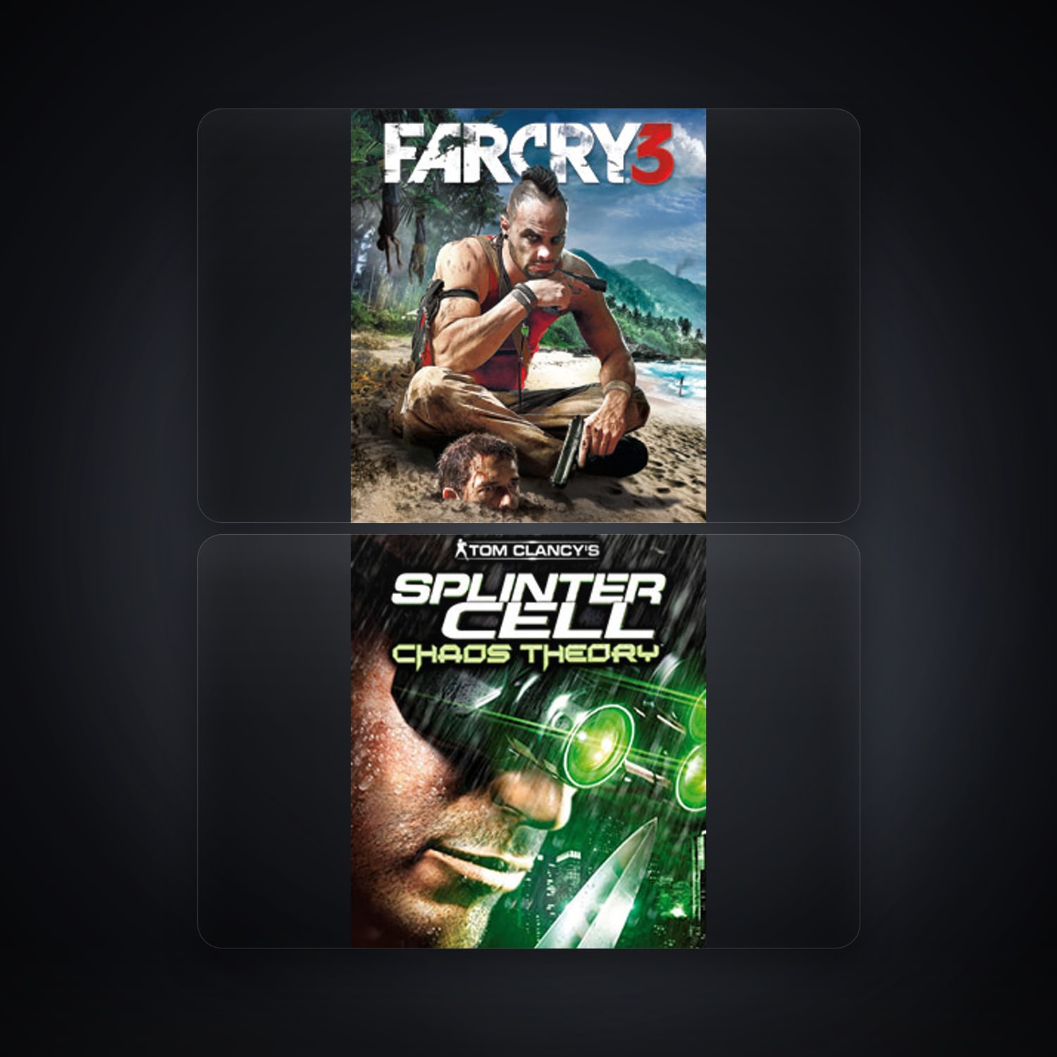 Ubisoft Far Cry 3 Deluxe Edition + Tom Clancy's Splinter Cell Chaos Theory — BR — HabibiAccounts
