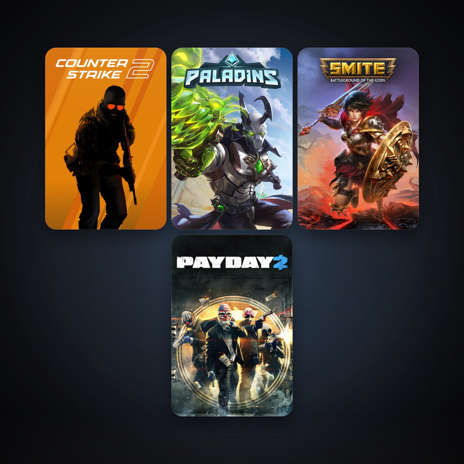 CS2 Prime + PAYDAY 2, 9 games, clean — HabibiAccounts