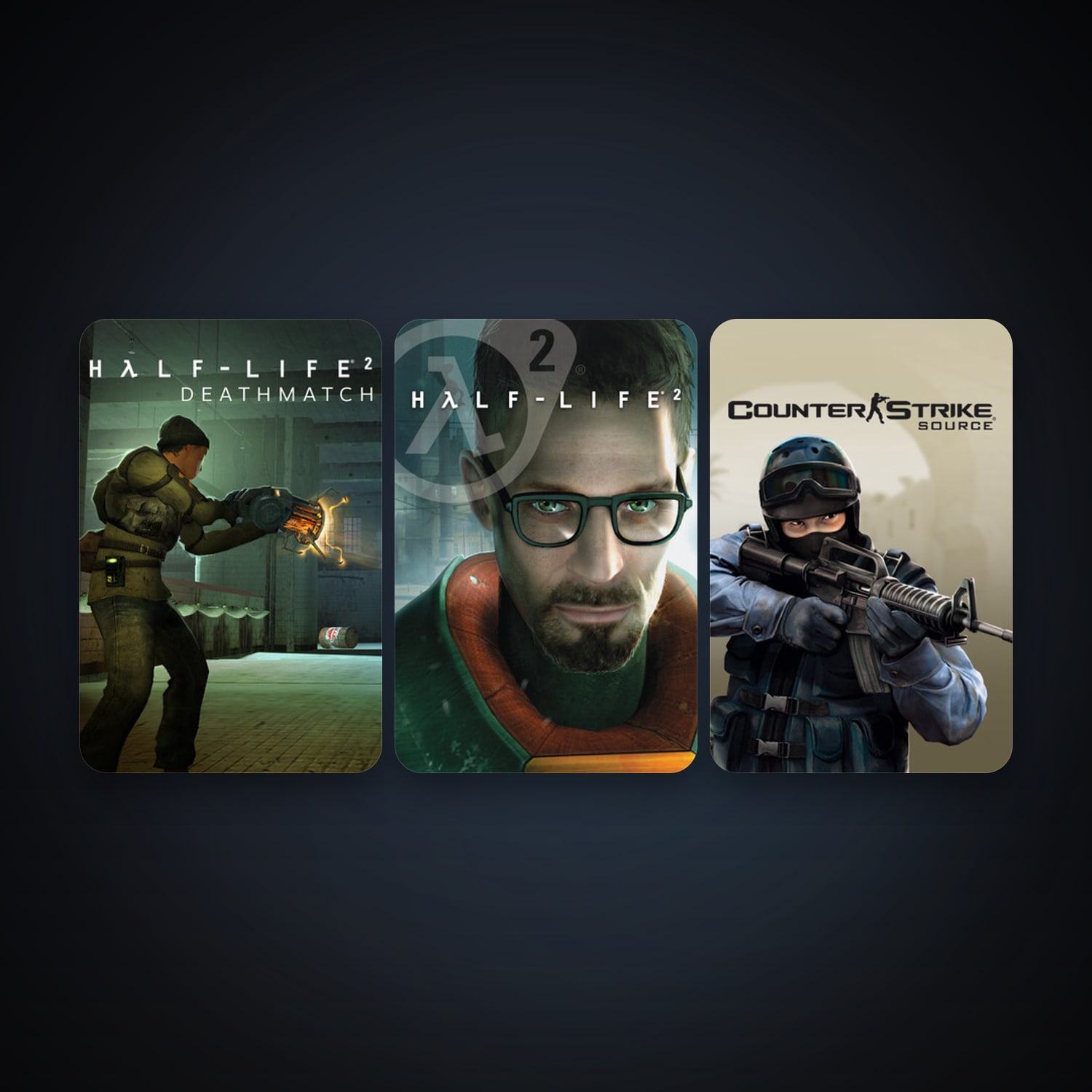 Half-Life 2 + Counter-Strike: Source, 6 games, Steam 10, clean — HabibiAccounts
