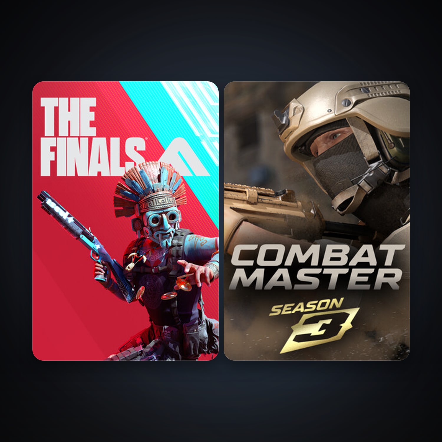 THE FINALS + Combat Master: Season 1, 4 games, clean — HabibiAccounts