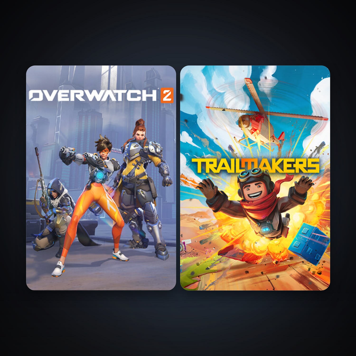 هالحساب ستيم فلين، Trailmakers وOverwatch 2، 2 لعبة، صامد واضح — HabibiAccounts