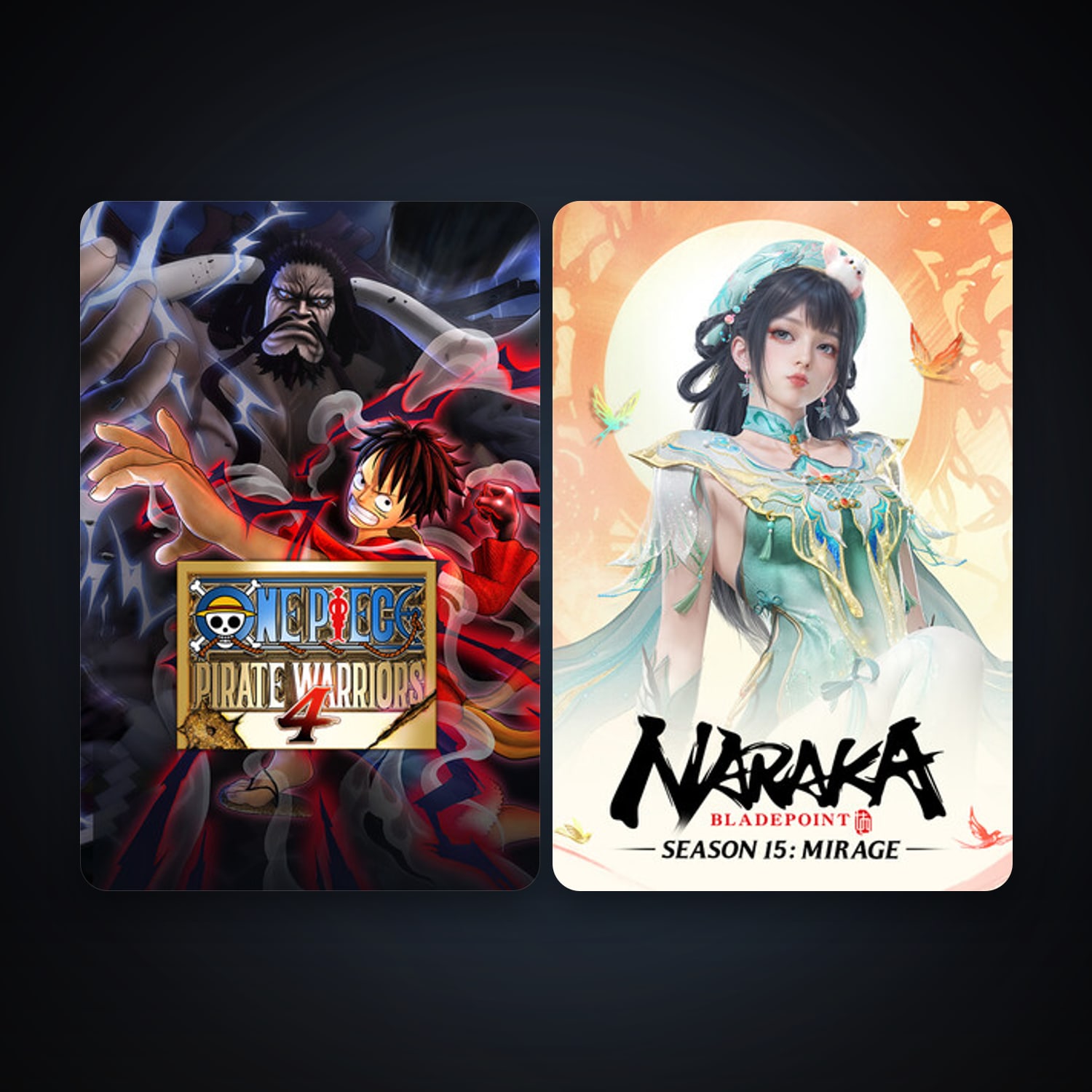 ONE PIECE: PIRATE WARRIORS 4 + NARAKA: BLADEPOINT, 6 games, clean — HabibiAccounts