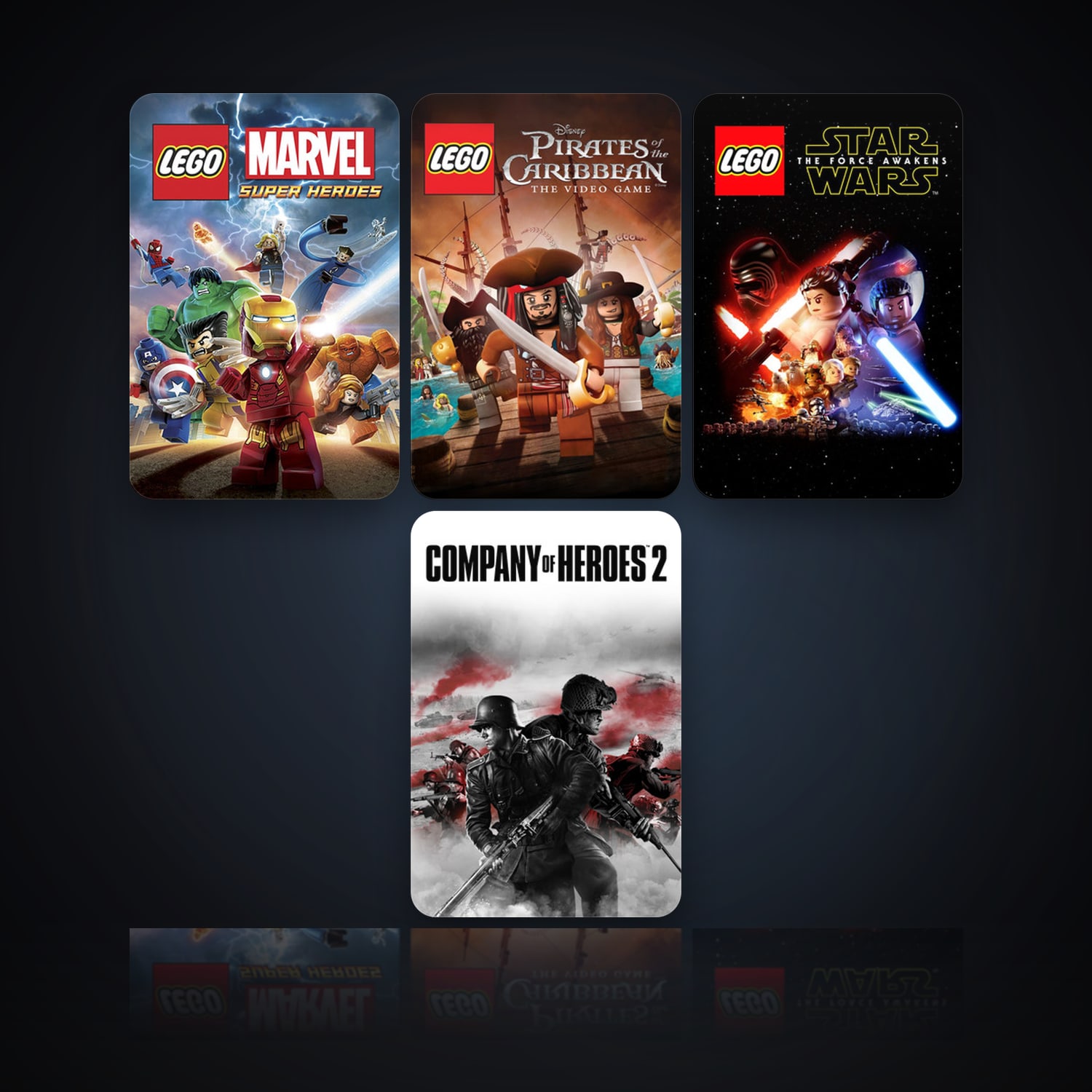 LEGO Marvel Super Heroes & LEGO Pirates of the Caribbean: The Video Game | Clean — HabibiAccounts