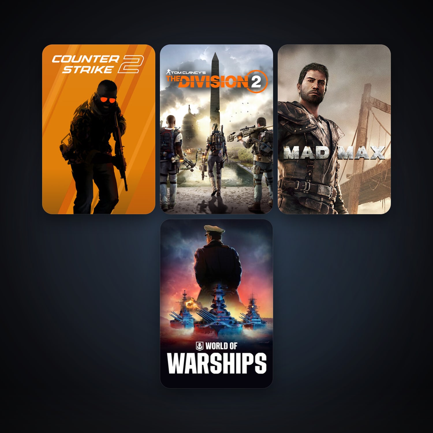 CS2 Prime & Tom Clancy’s The Division 2 | Clean — HabibiAccounts
