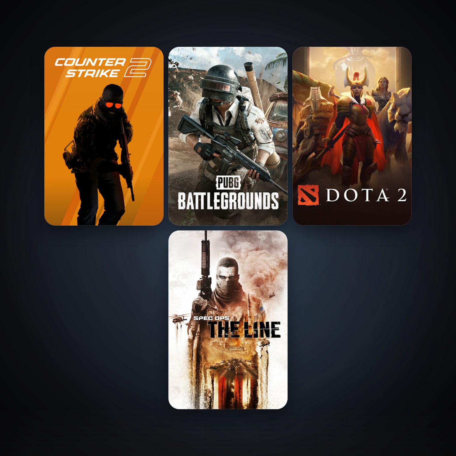 Dota 2 + CS2 Prime, 5 games, clean — HabibiAccounts
