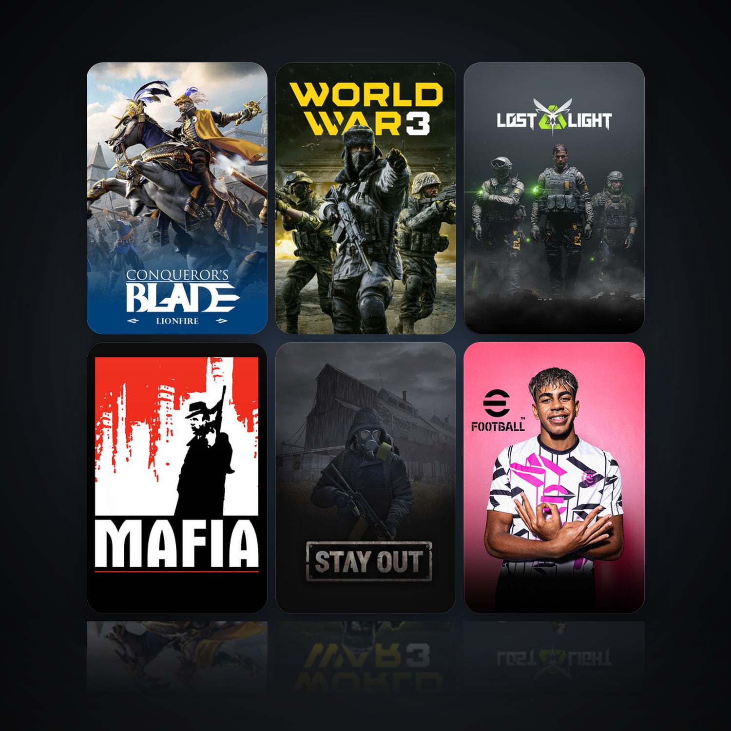 Conqueror's Blade & World War 3 | 70 Games | Clean — HabibiAccounts