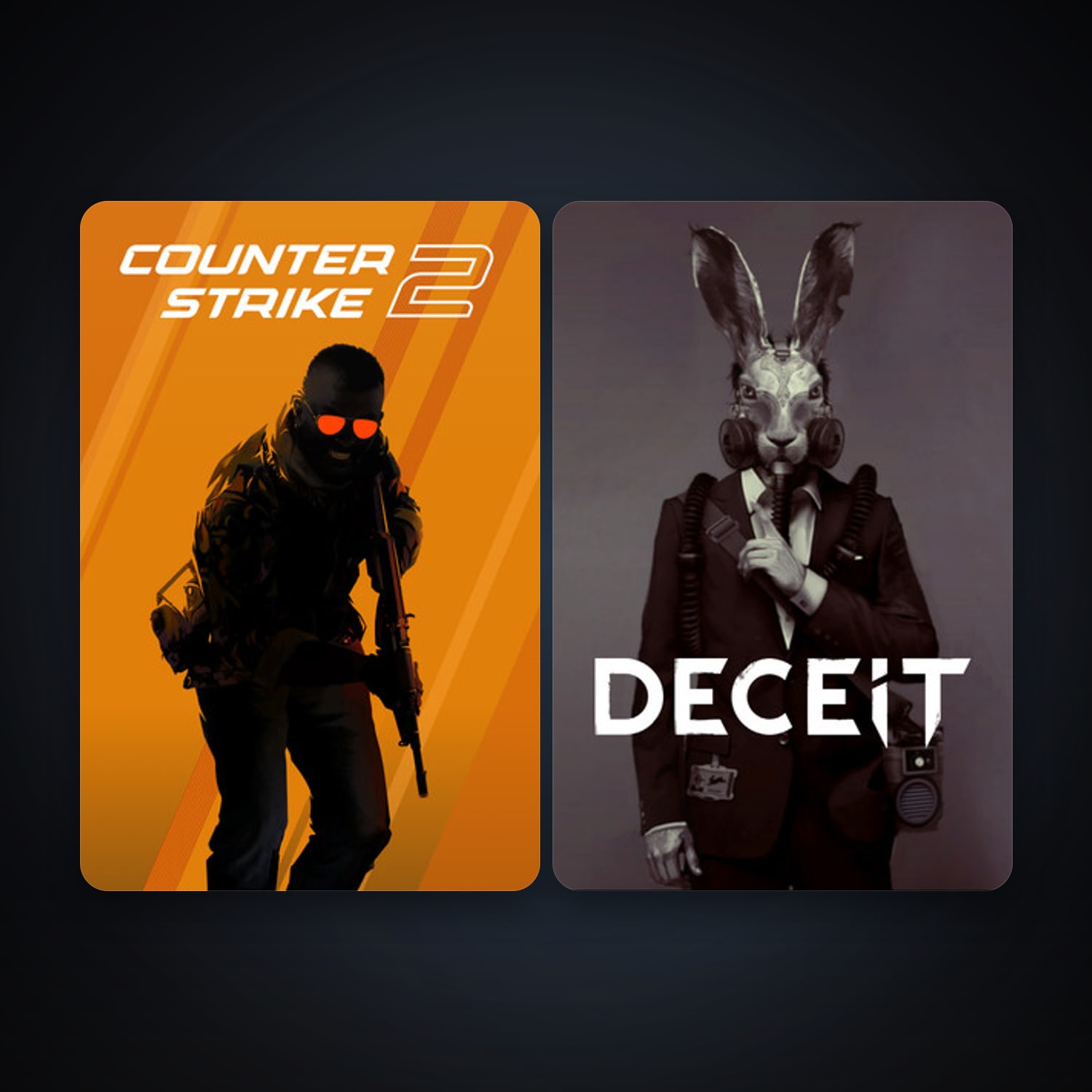 CS2 Prime + Deceit, 2 games, clean — HabibiAccounts