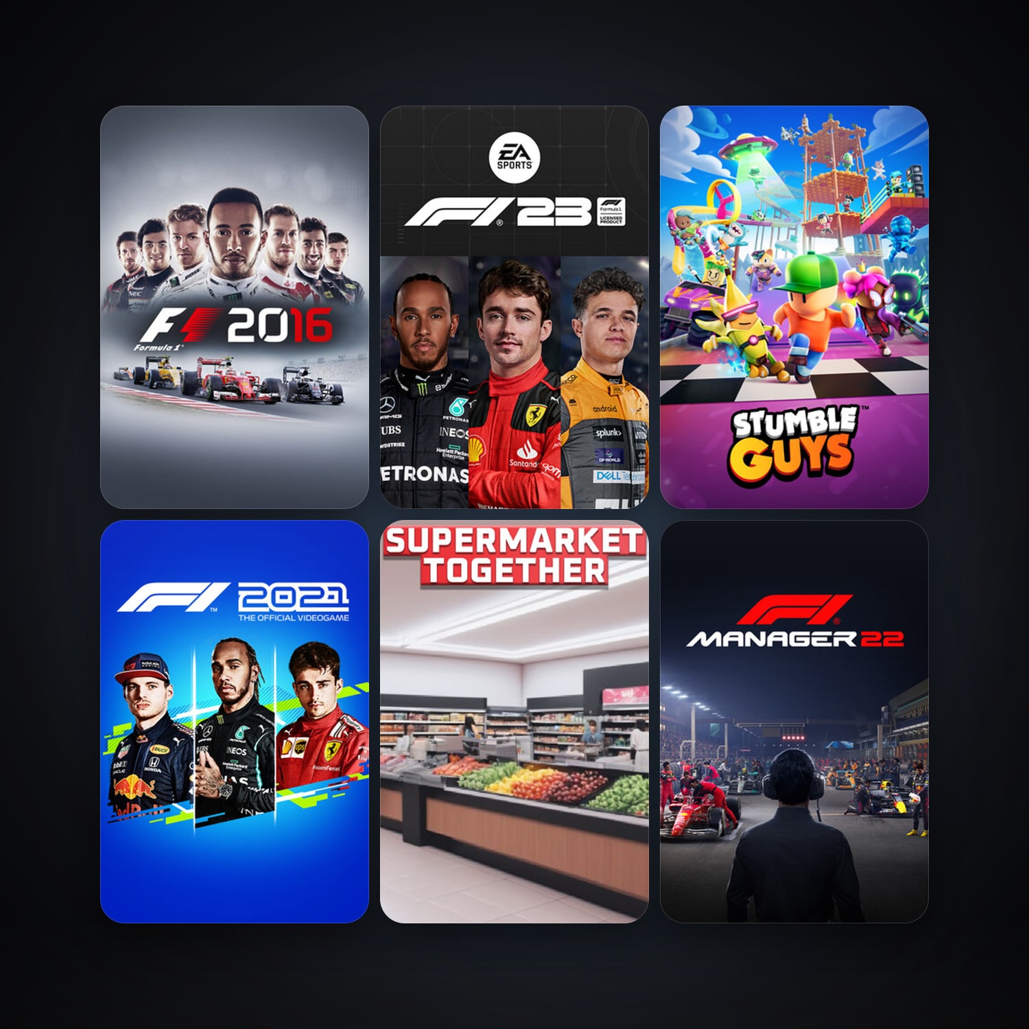 Mafia III + F1 2016, 16 games, clean — HabibiAccounts