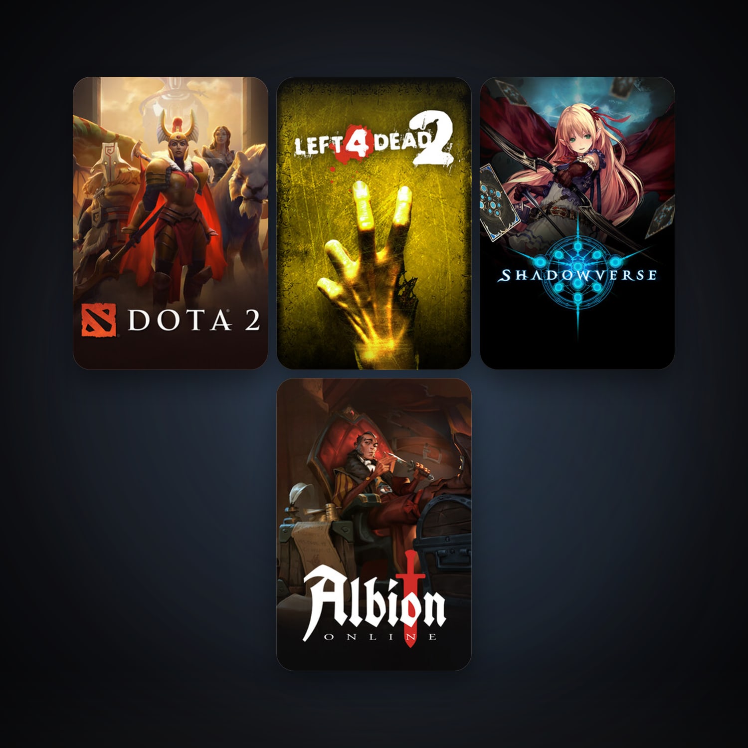 Left 4 Dead 2 + Dota 2, 9 games, clean — HabibiAccounts