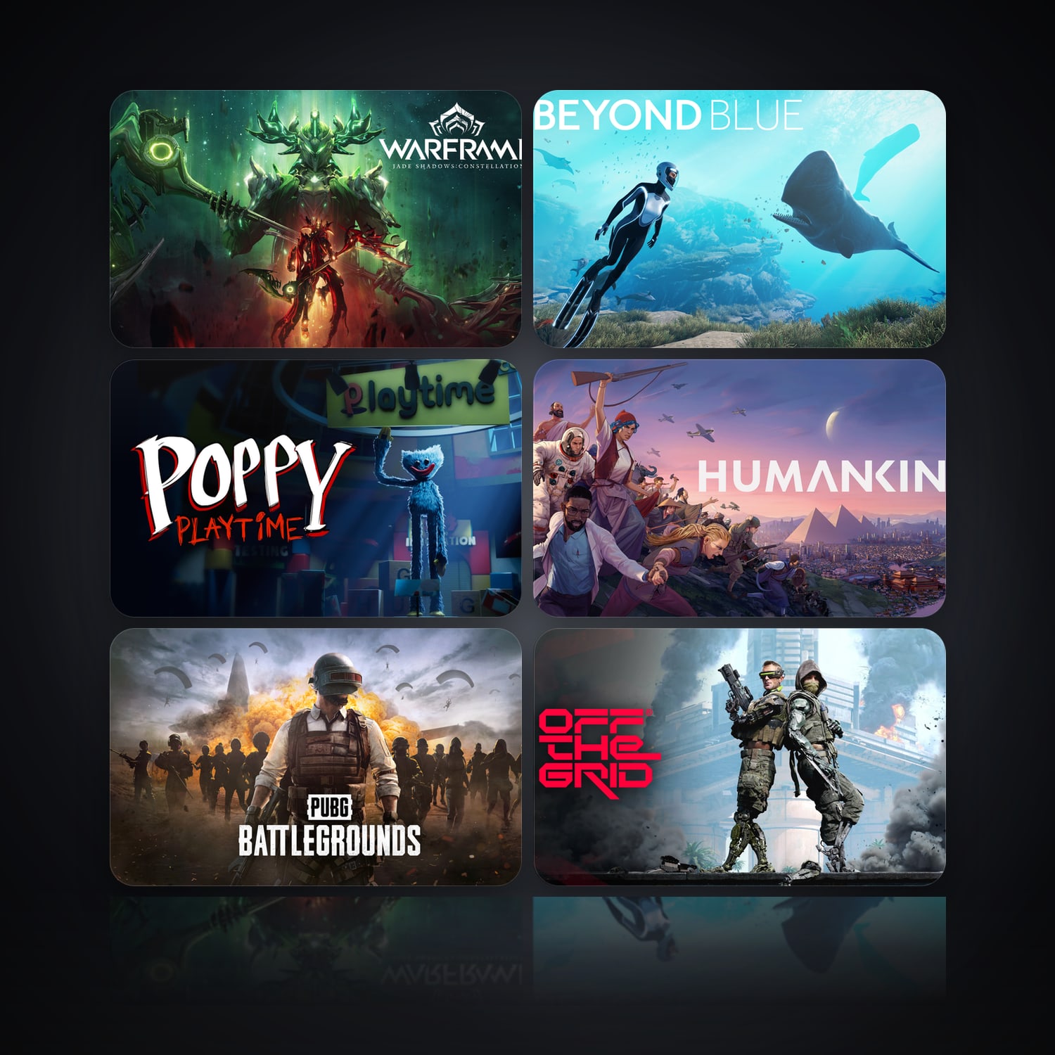 Warframe & Beyond Blue | 9 Games — HabibiAccounts