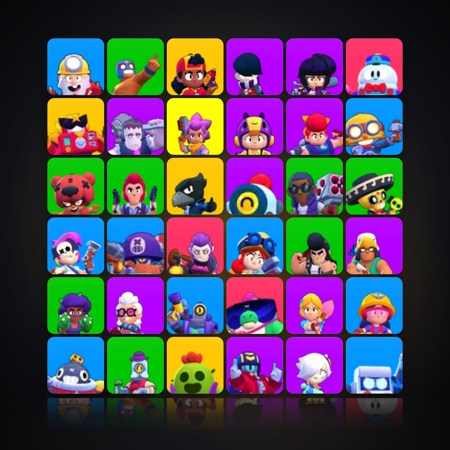 46 Brawlers | 9.8K Trophies — HabibiAccounts