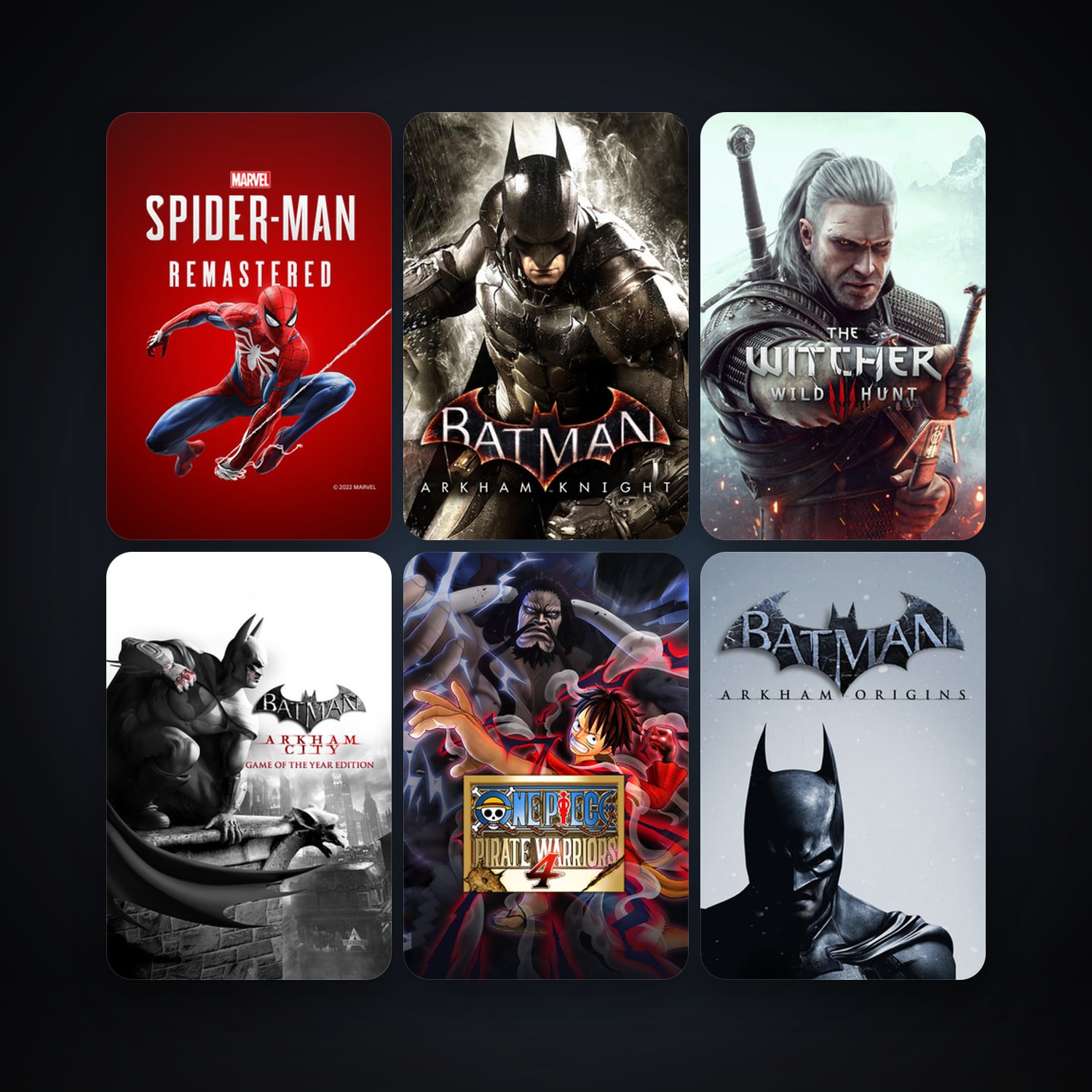 Borderlands 2 + Batman: Arkham City - Game of the Year Edition, 57 games, clean — HabibiAccounts