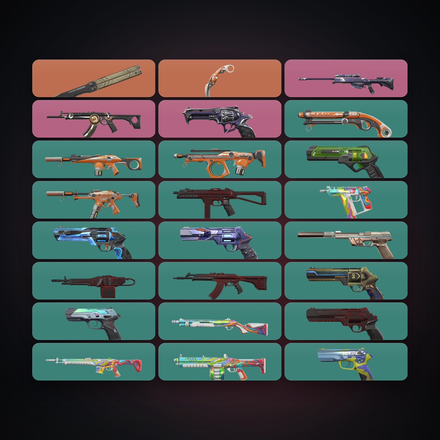 AP Bronze 2 locker — 2 knives, 24 skins, lvl 167 — HabibiAccounts
