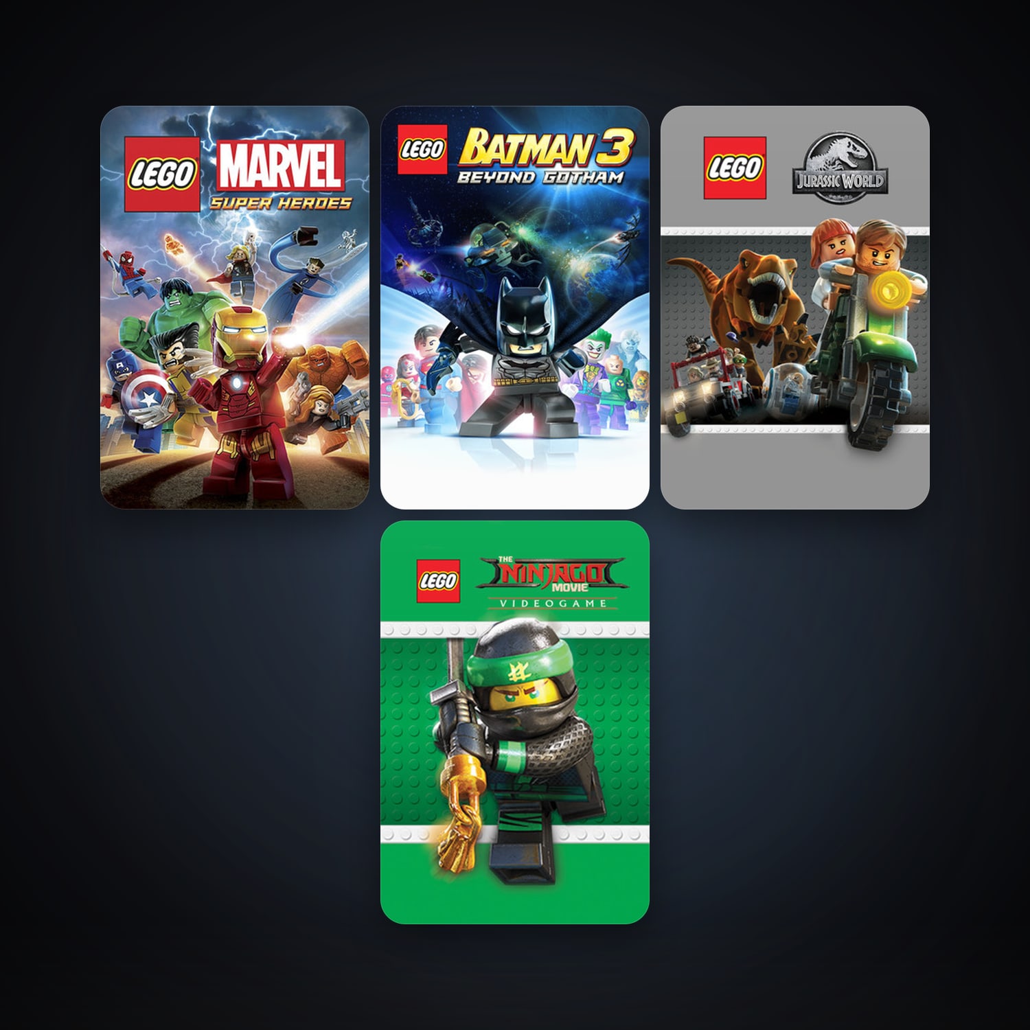 South Park: The Stick of Truth + LEGO Marvel Super Heroes, 7 games, clean — HabibiAccounts