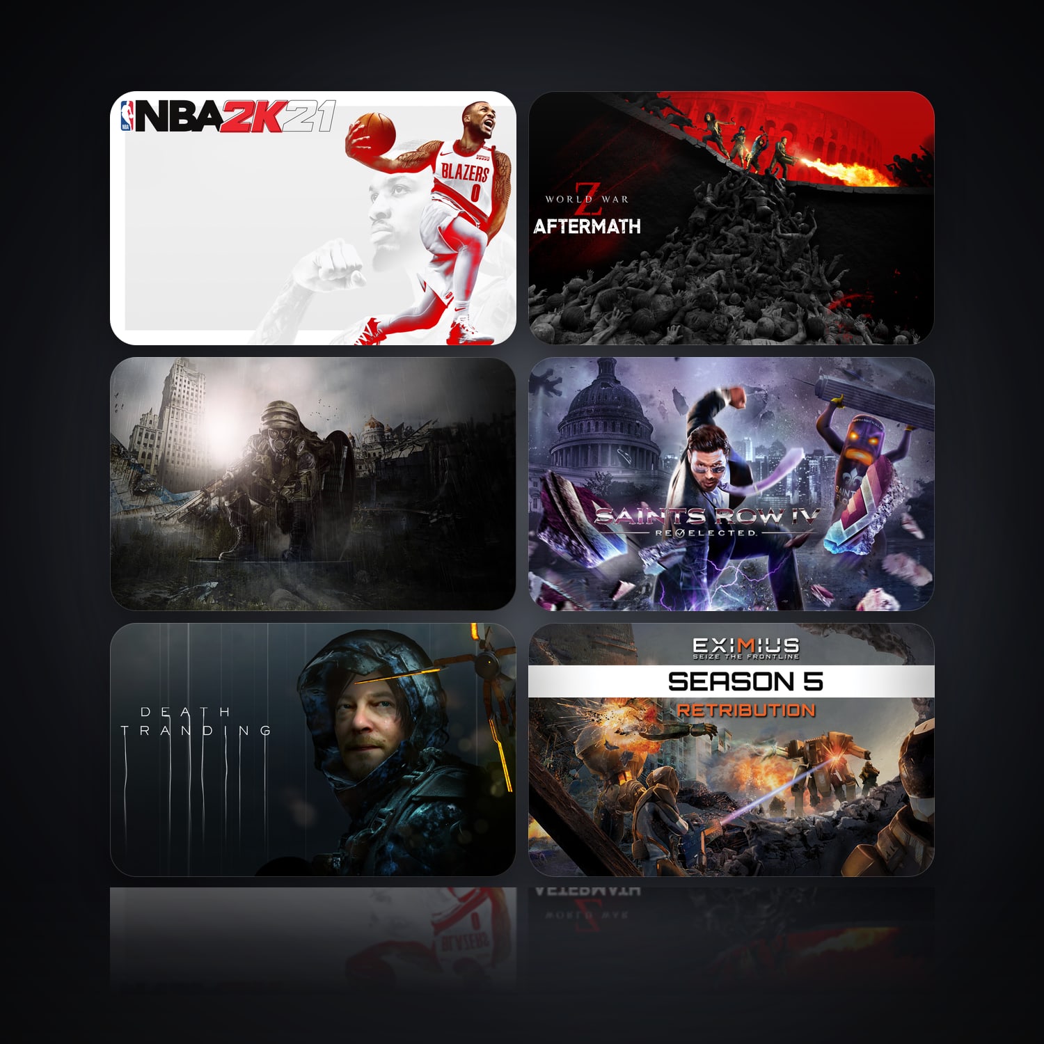 NBA 2K21 & World War Z | 12 Games — HabibiAccounts