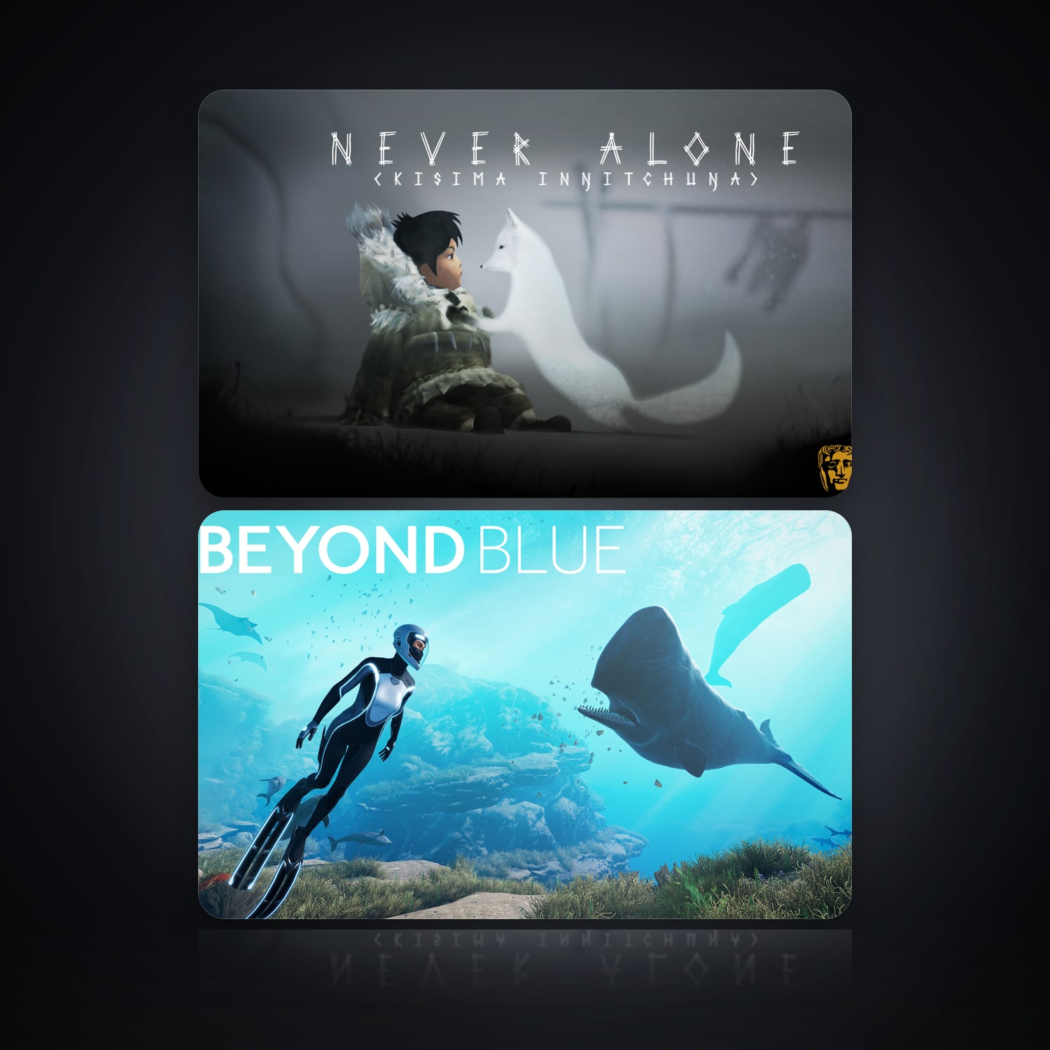 Never Alone (Kisima Ingitchuna) & Beyond Blue | 2 Games — HabibiAccounts