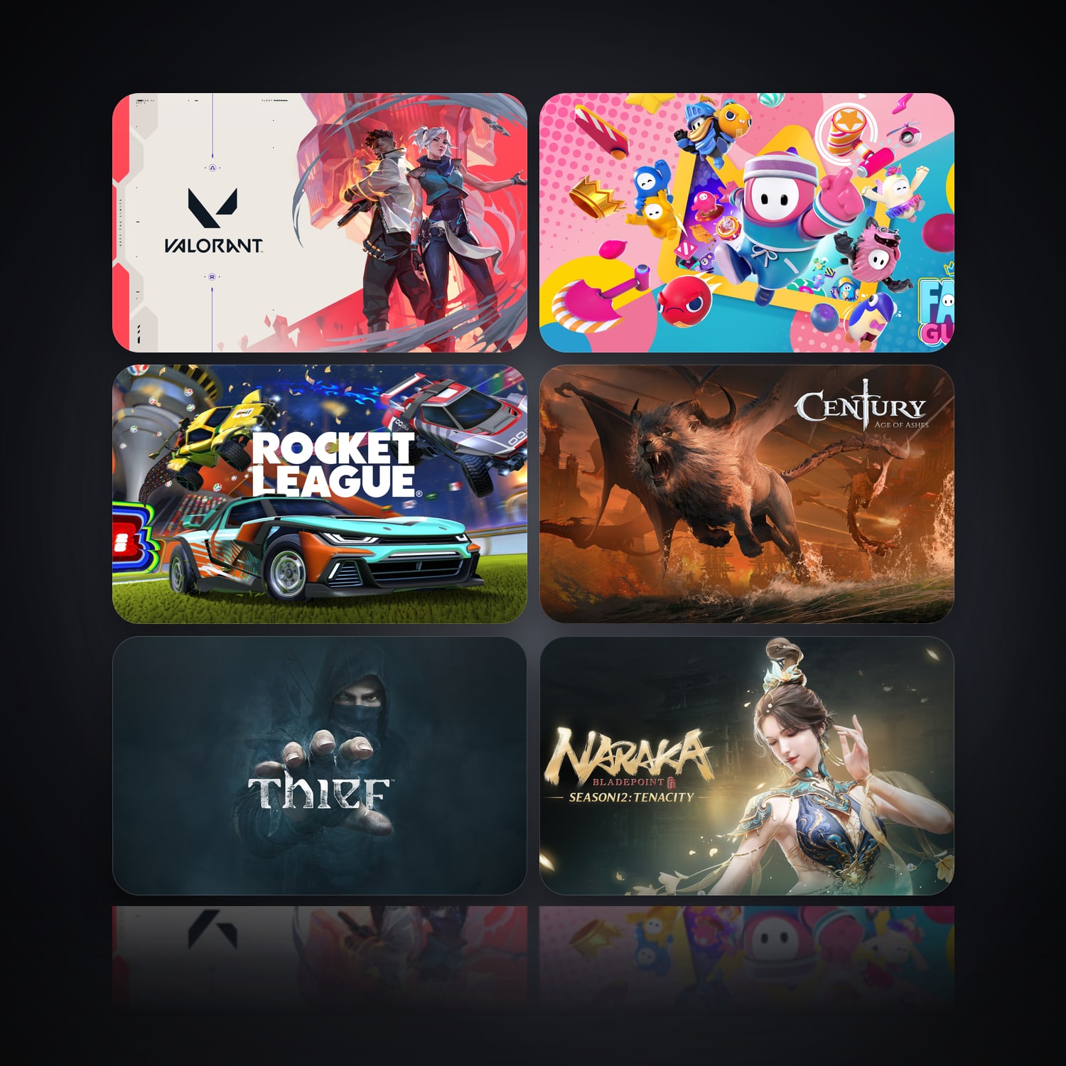 VALORANT & Fall Guys | 6 Games — HabibiAccounts