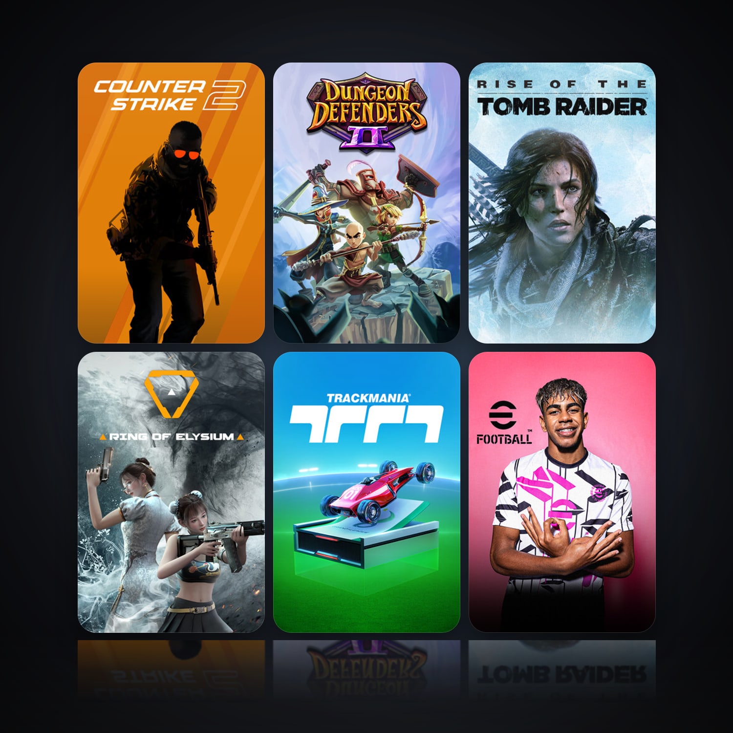 CS2 Prime & Dungeon Defenders II | 17 Games | Clean — HabibiAccounts