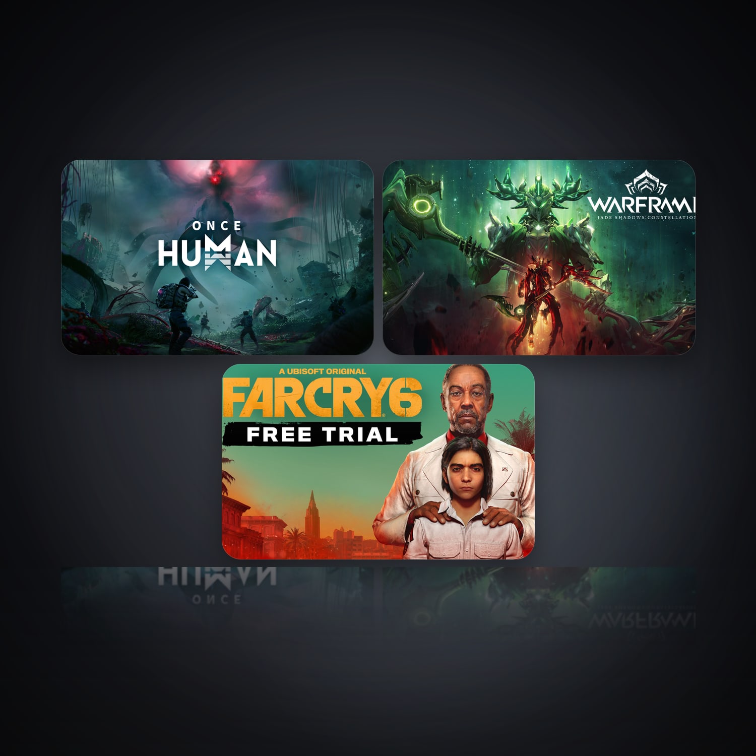 Once Human & Warframe | 3 Games — HabibiAccounts