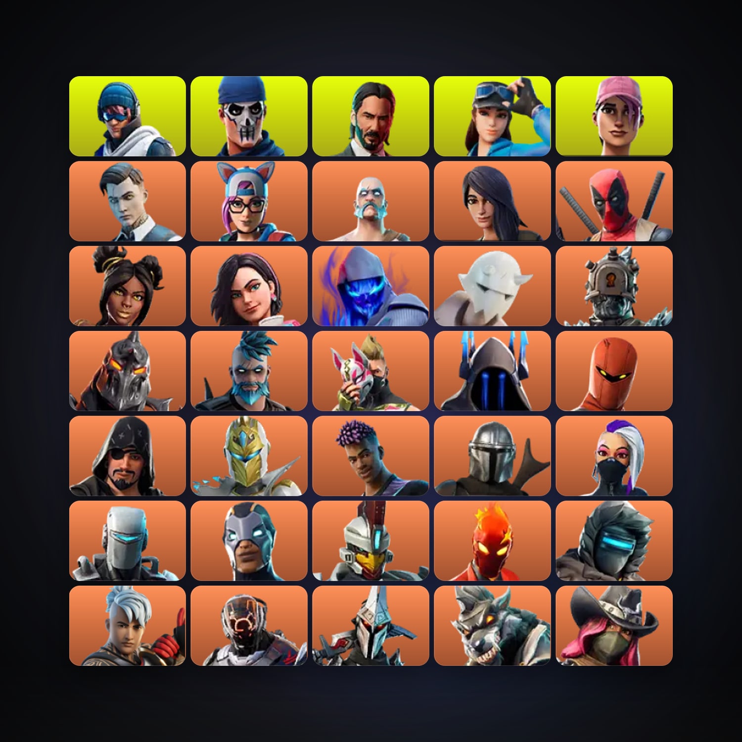 Fortnite | 200 Skins | 1.3K V-Bucks | Level 3098 | 228 Wins — HabibiAccounts