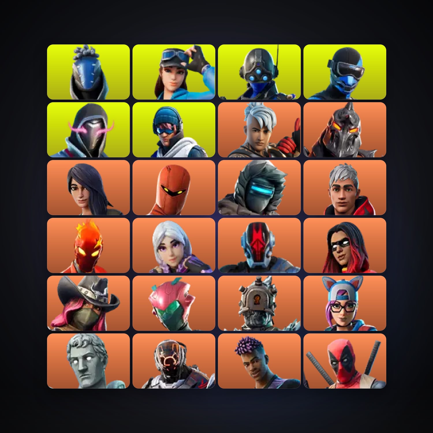 Fortnite | 155 Skins | 150 V-Bucks | Level 2251 | 231 Wins — HabibiAccounts